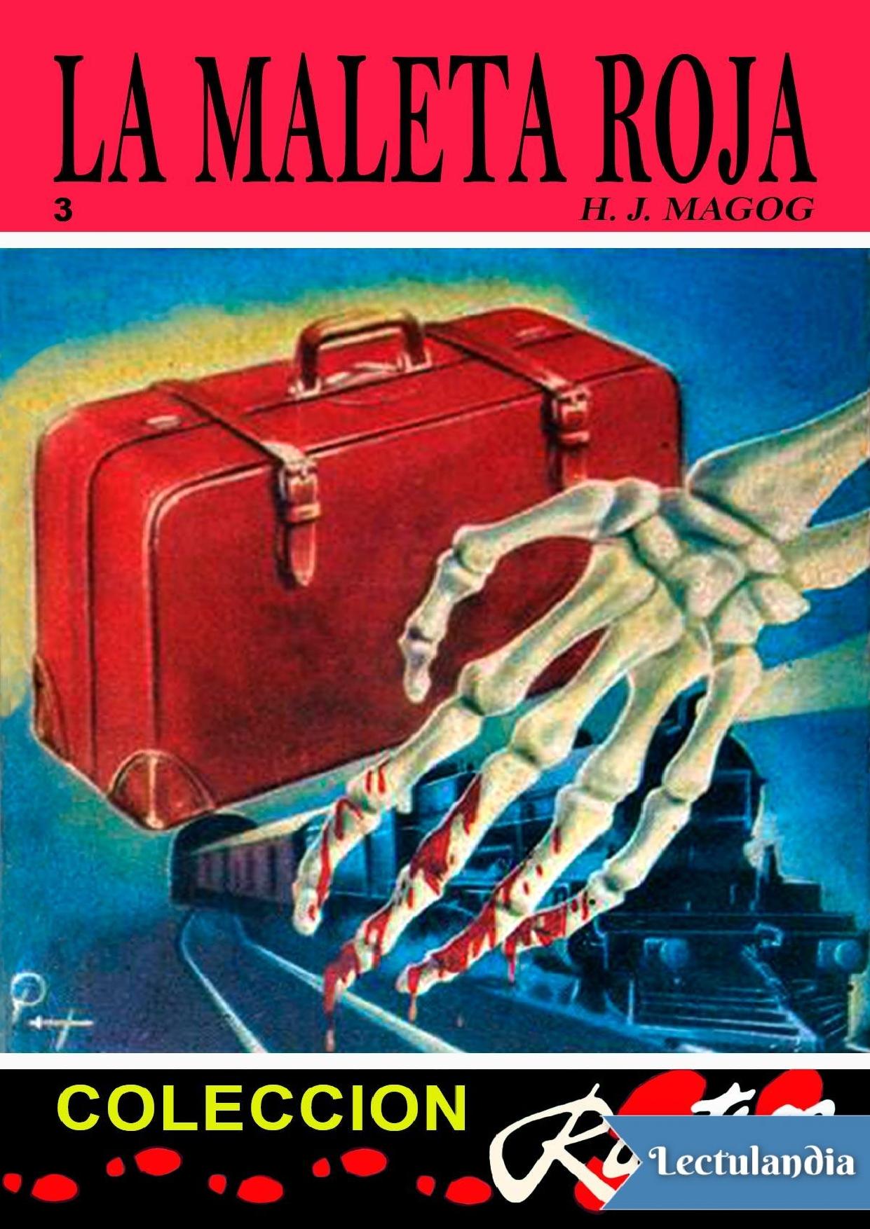 La maleta roja de H. J. Magog, portada del libro