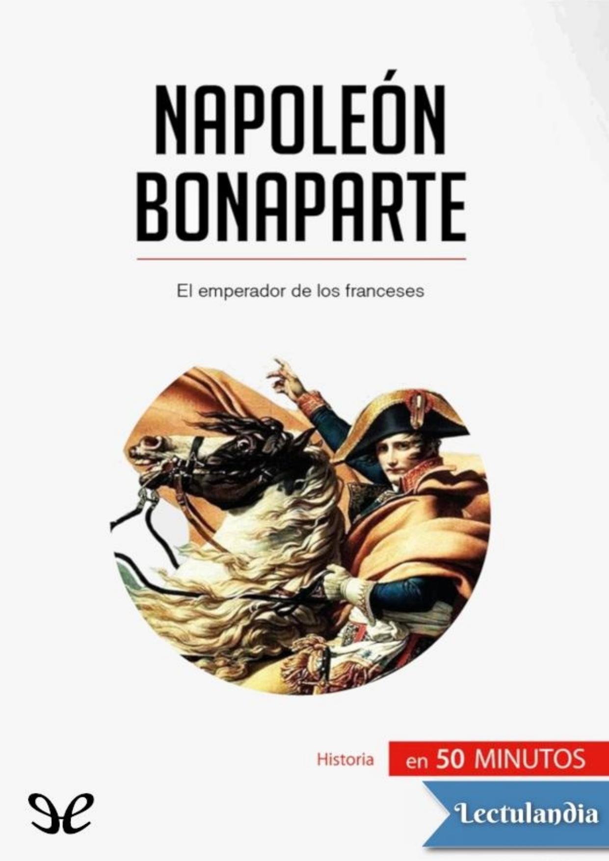 Napoleón Bonaparte de Hadrien Nafilyan, portada del libro