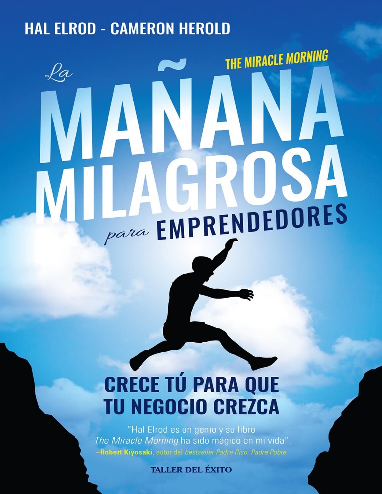 La mañana milagrosa de Hal Elreod, portada del libro