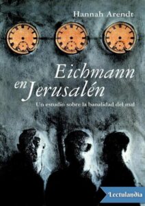 Portada de Eichmann en Jerusalén