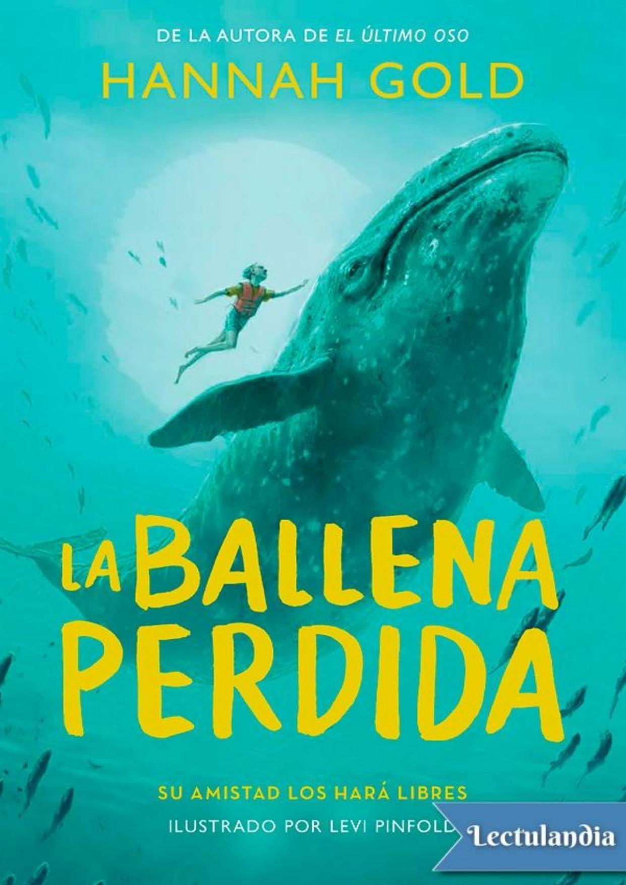 La ballena perdida de Hannah Gold, portada del libro