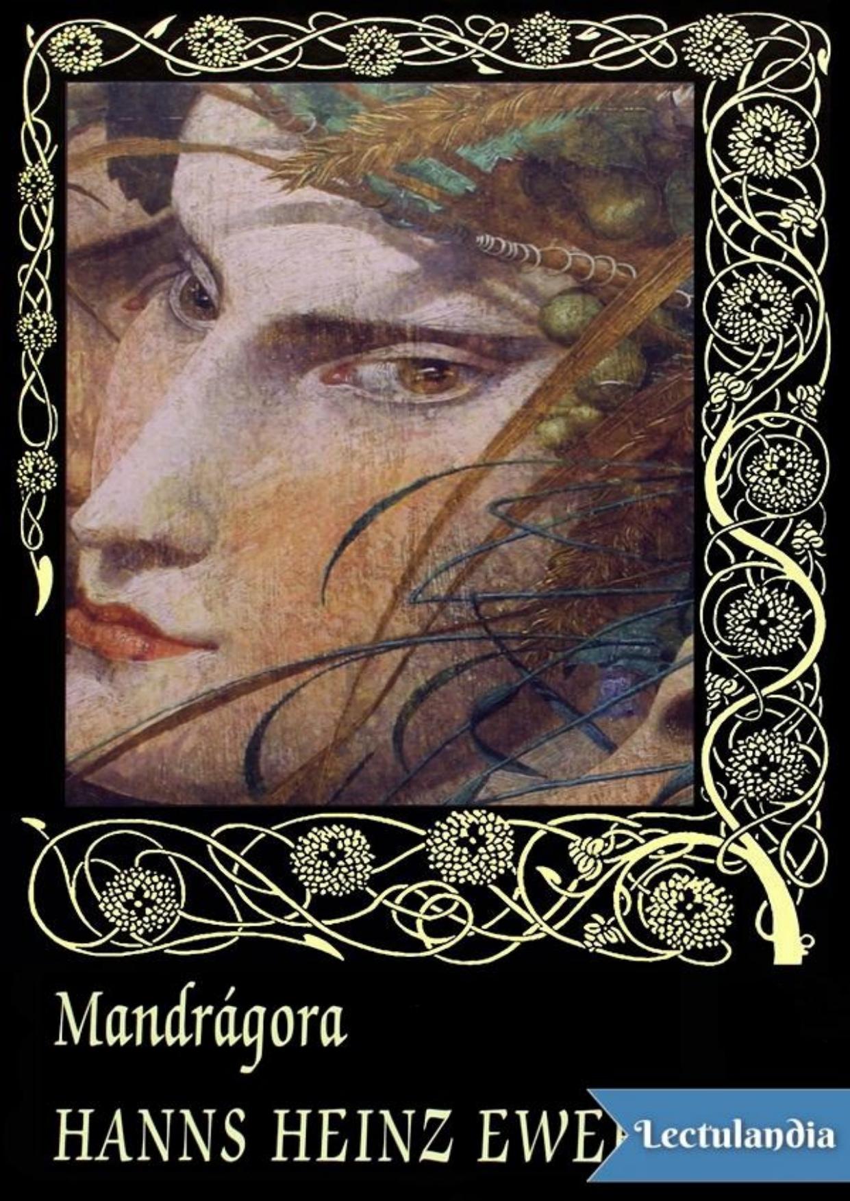 Mandrágora de Hanns Heinz Ewers, portada del libro
