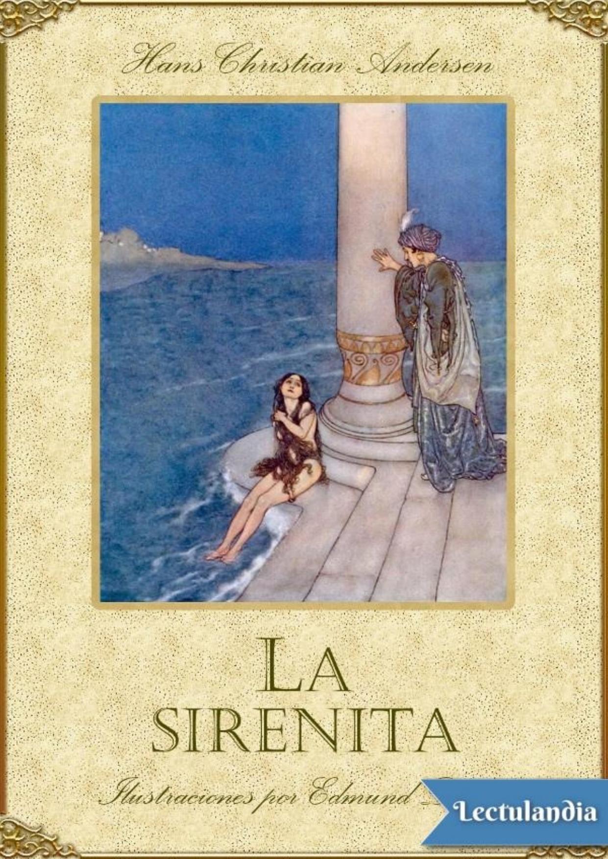 La sirenita de Hans Christian Andersen, portada del libro