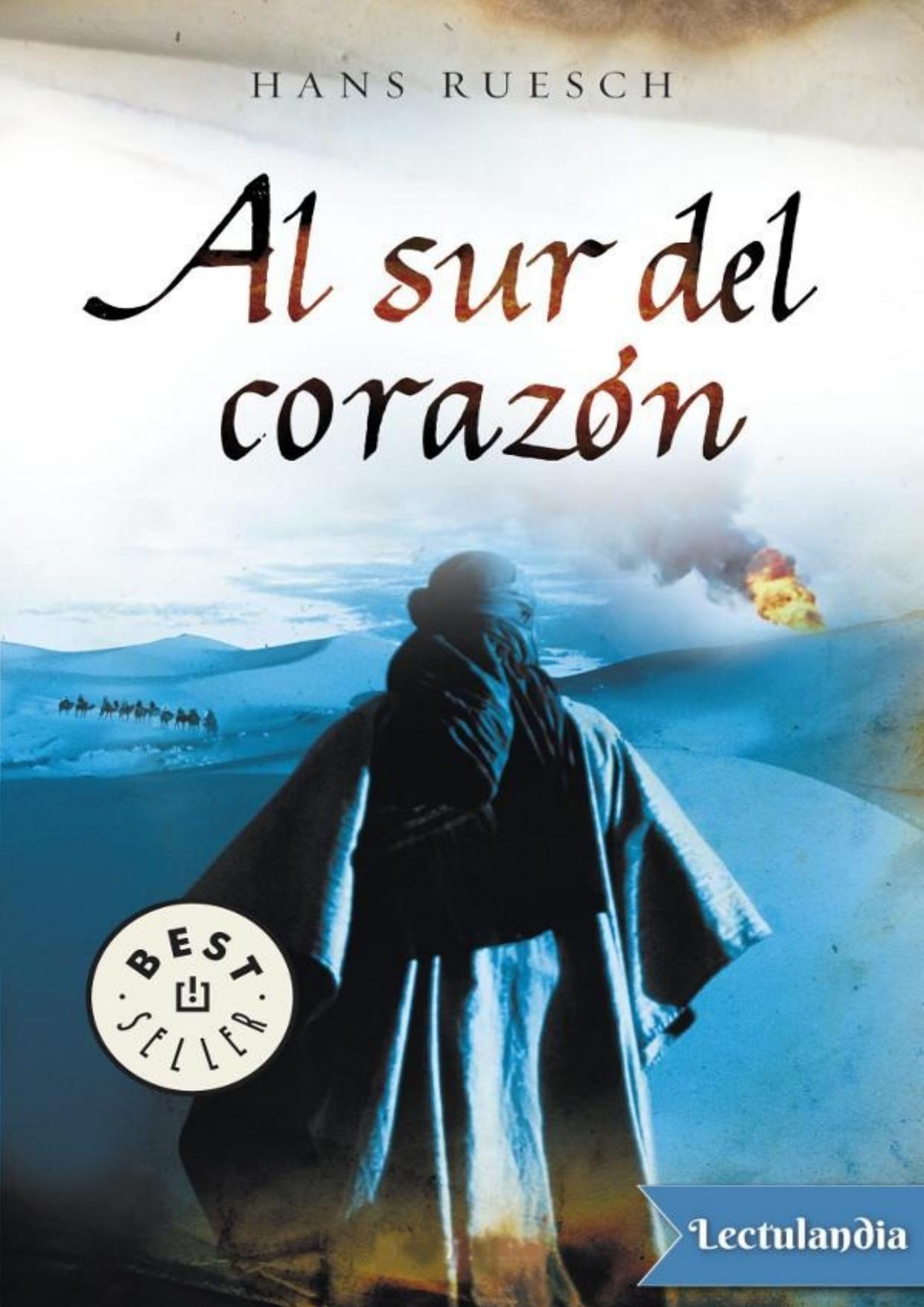 Al sur del corazón de Hans Ruesch, portada del libro
