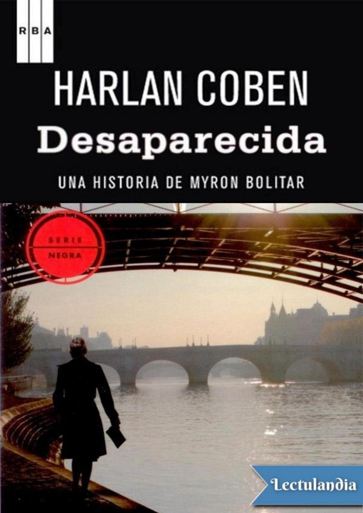 Desaparecida de Harlan Coben, portada del libro