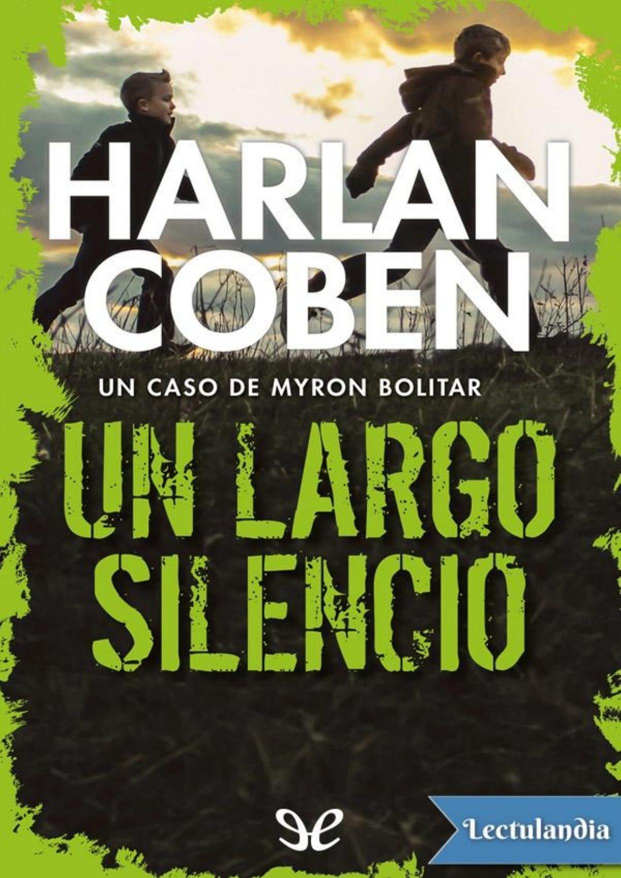 Un largo silencio de Harlan Coben, portada del libro