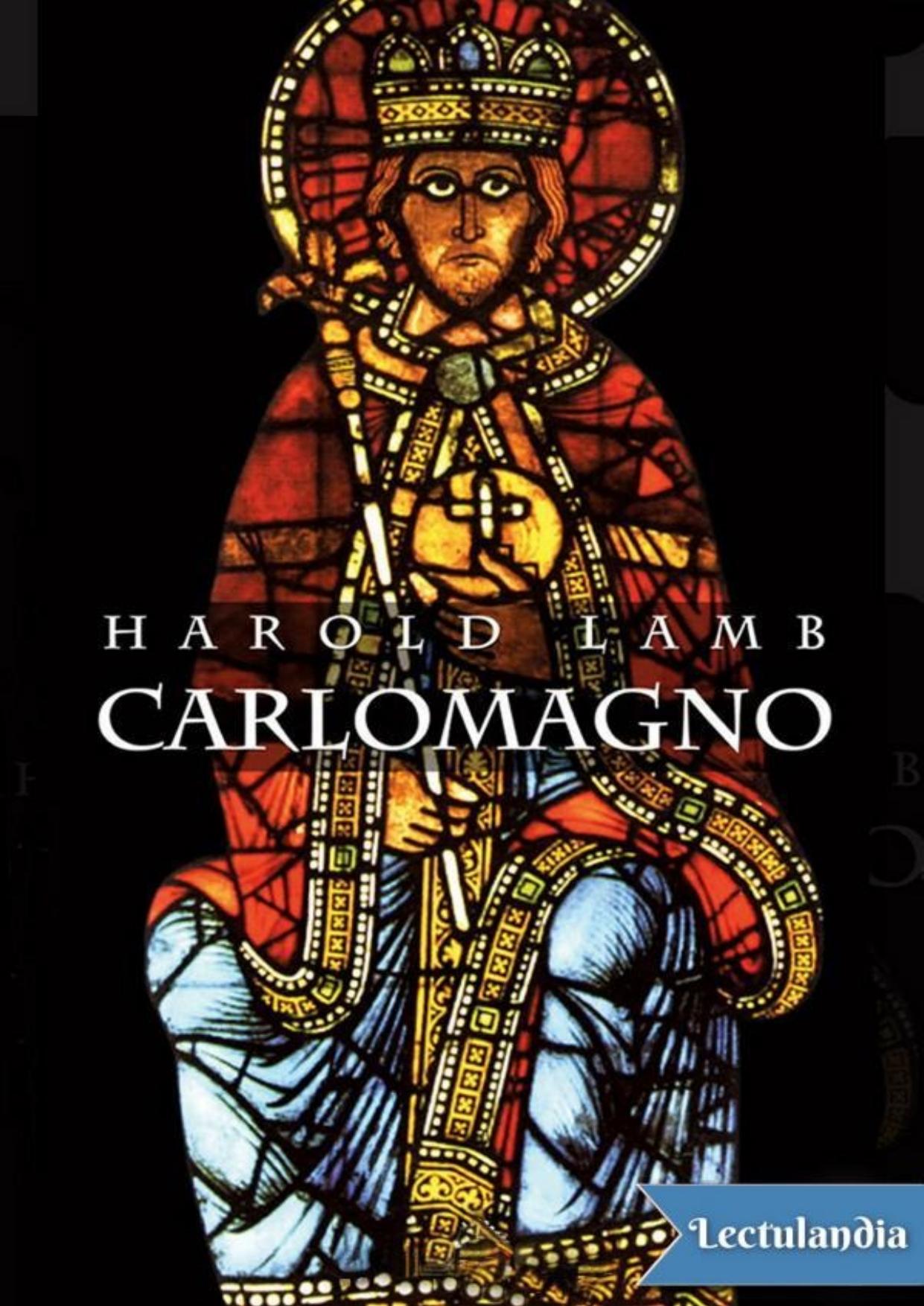 Carlomagno de Harold Lamb, portada del libro