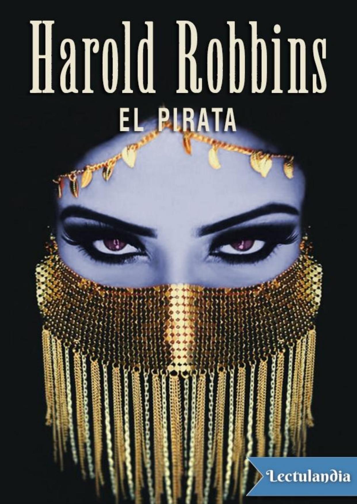 El pirata de Harold Robbins, portada del libro