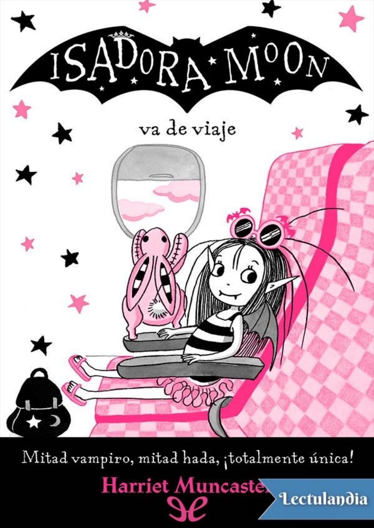 Isadora Moon va de viaje de Harriet Muncaster, portada del libro
