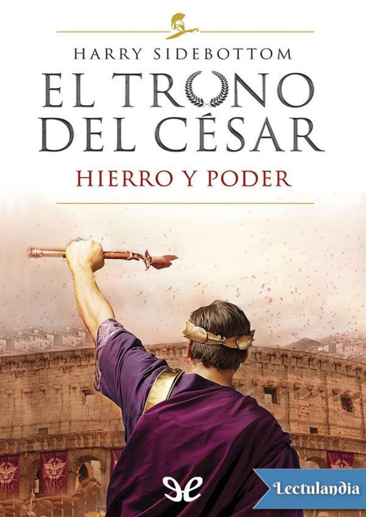 Hierro y poder de Harry Sidebottom, portada del libro