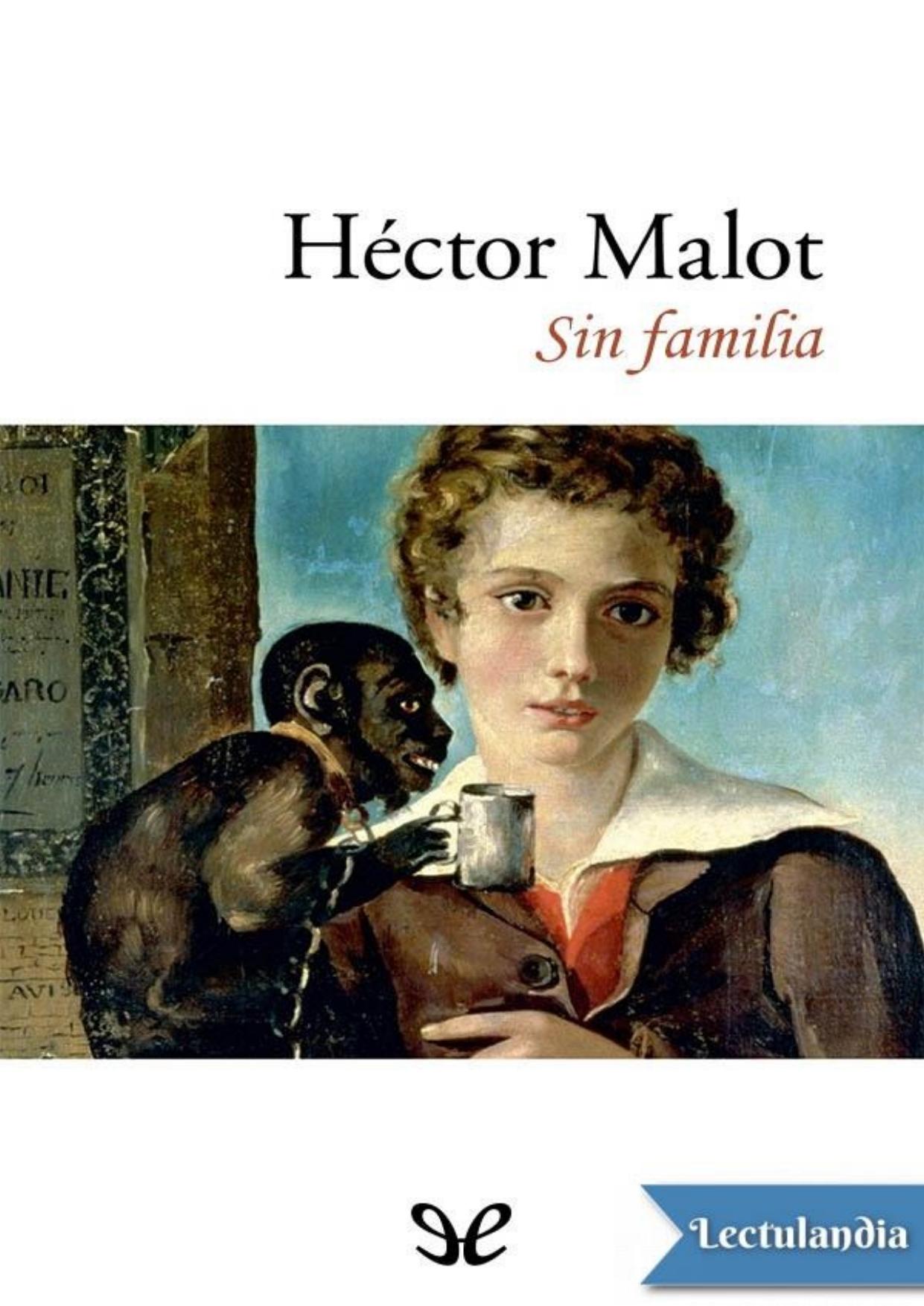 Sin familia de Héctor Malot, portada del libro
