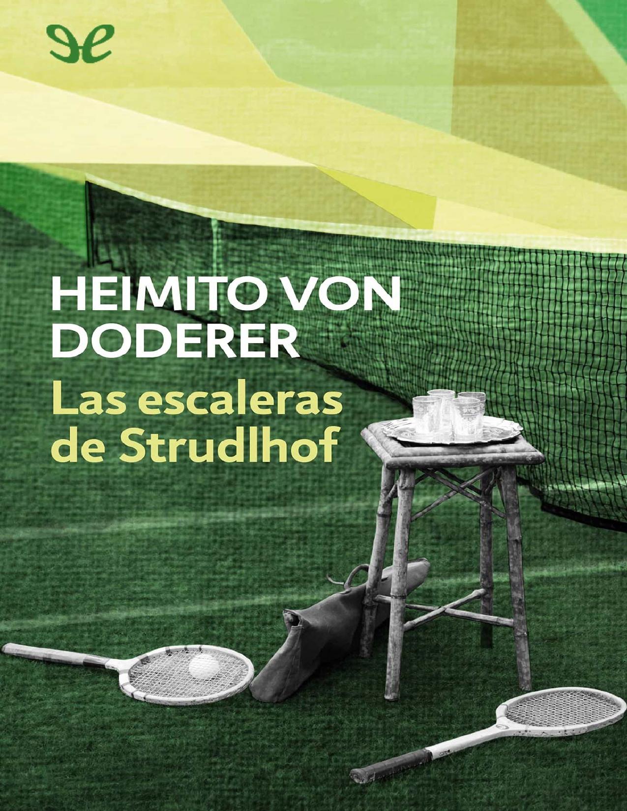 Las escaleras de Strudlhof de Heimito von Doderer, portada del libro