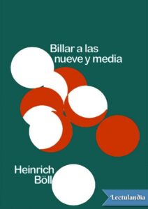 Portada de Billar a las nueve y media