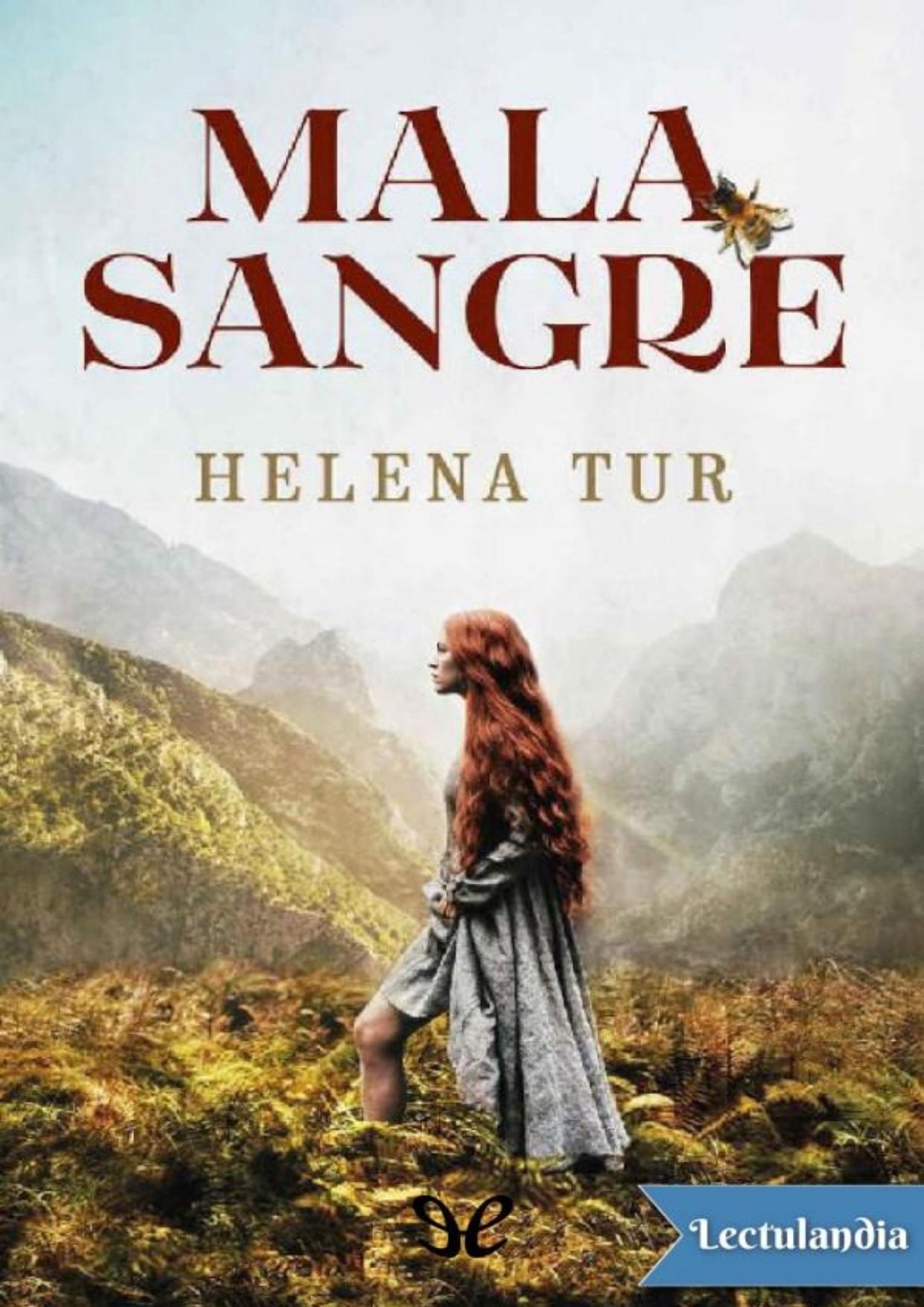 Malasangre de Helena Tur Planells, portada del libro