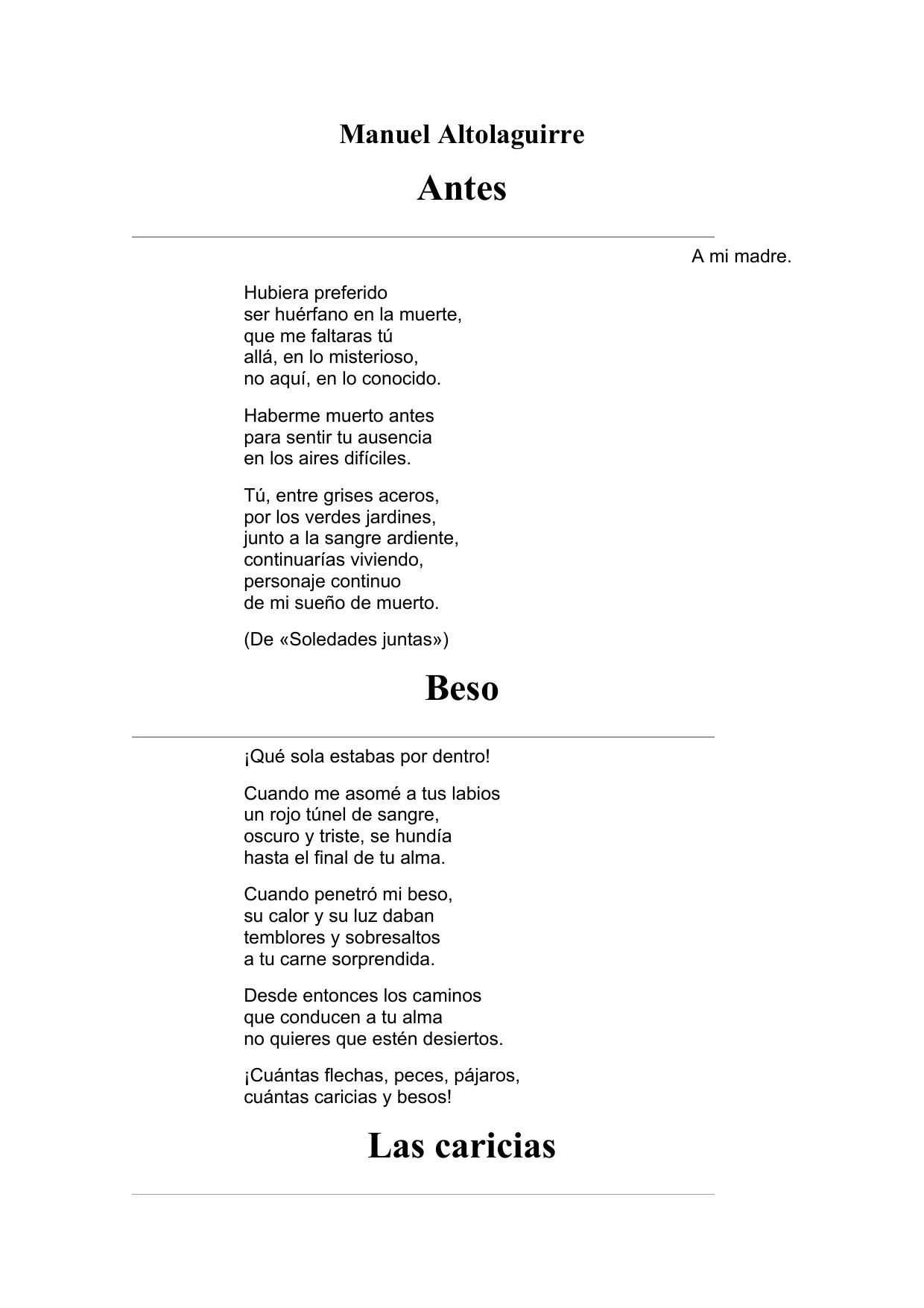 Manuel Altolaguirre de Helle, portada del libro