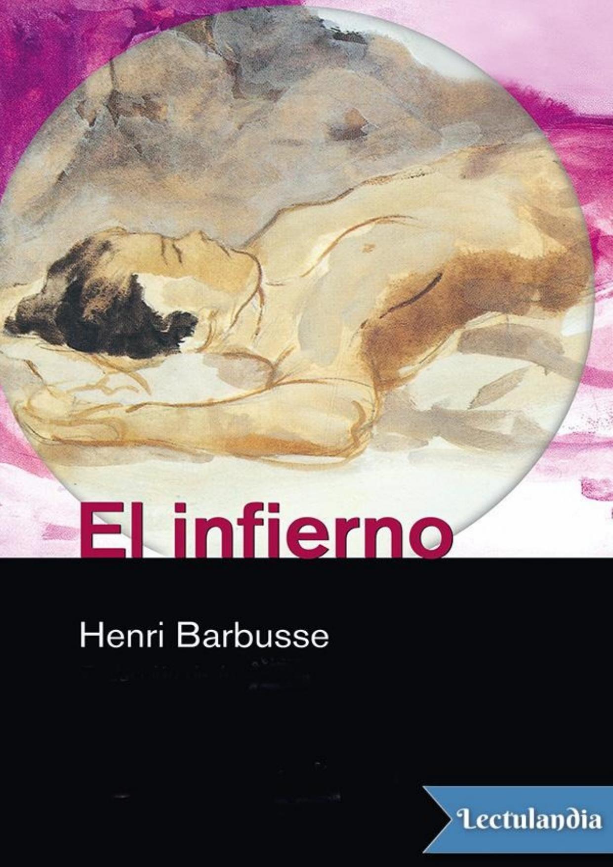 El infierno de Henri Barbusse, portada del libro