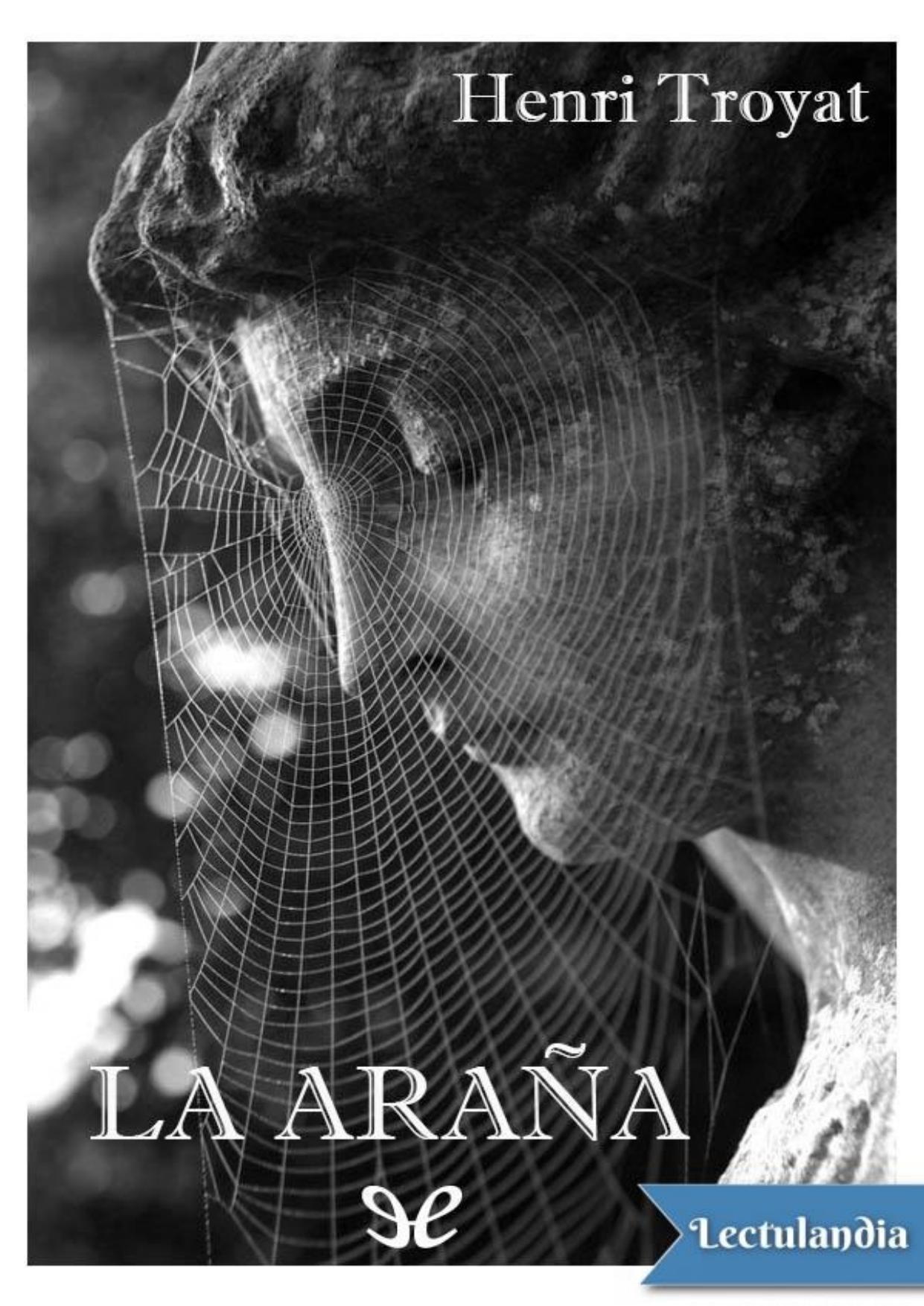 La araña de Henri Troyat, portada del libro