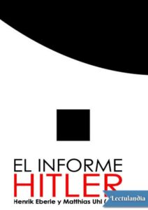 Portada de El informe Hitler