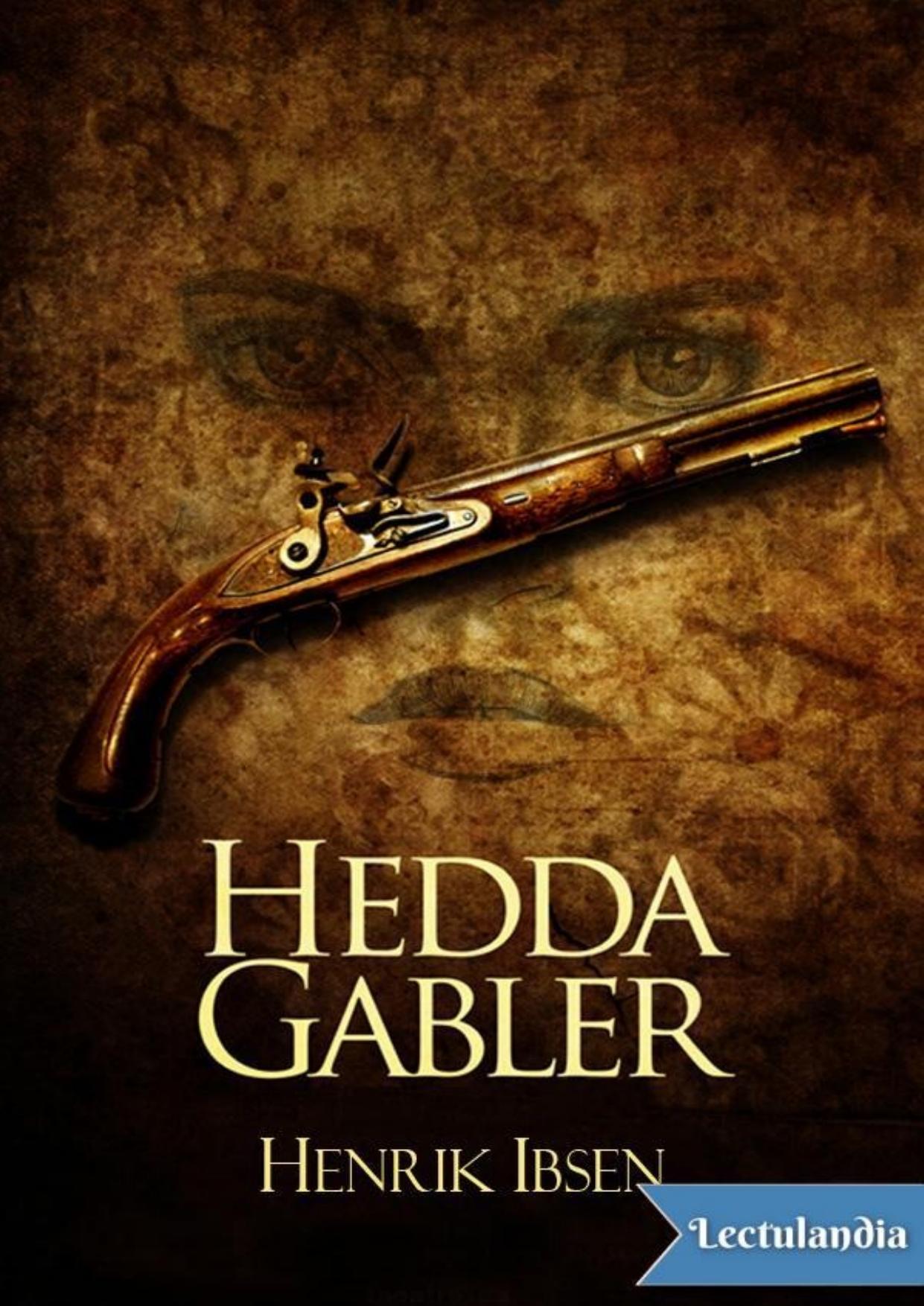 Hedda Gabler de Henrik Ibsen, portada del libro