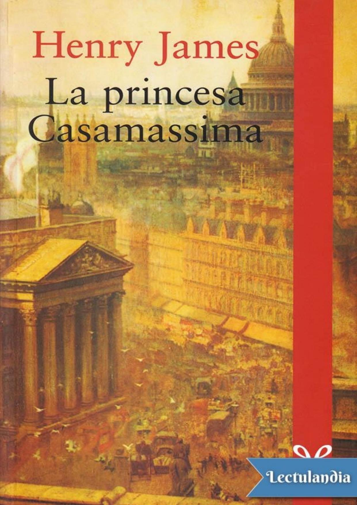 La princesa Casamassima de Henry James, portada del libro