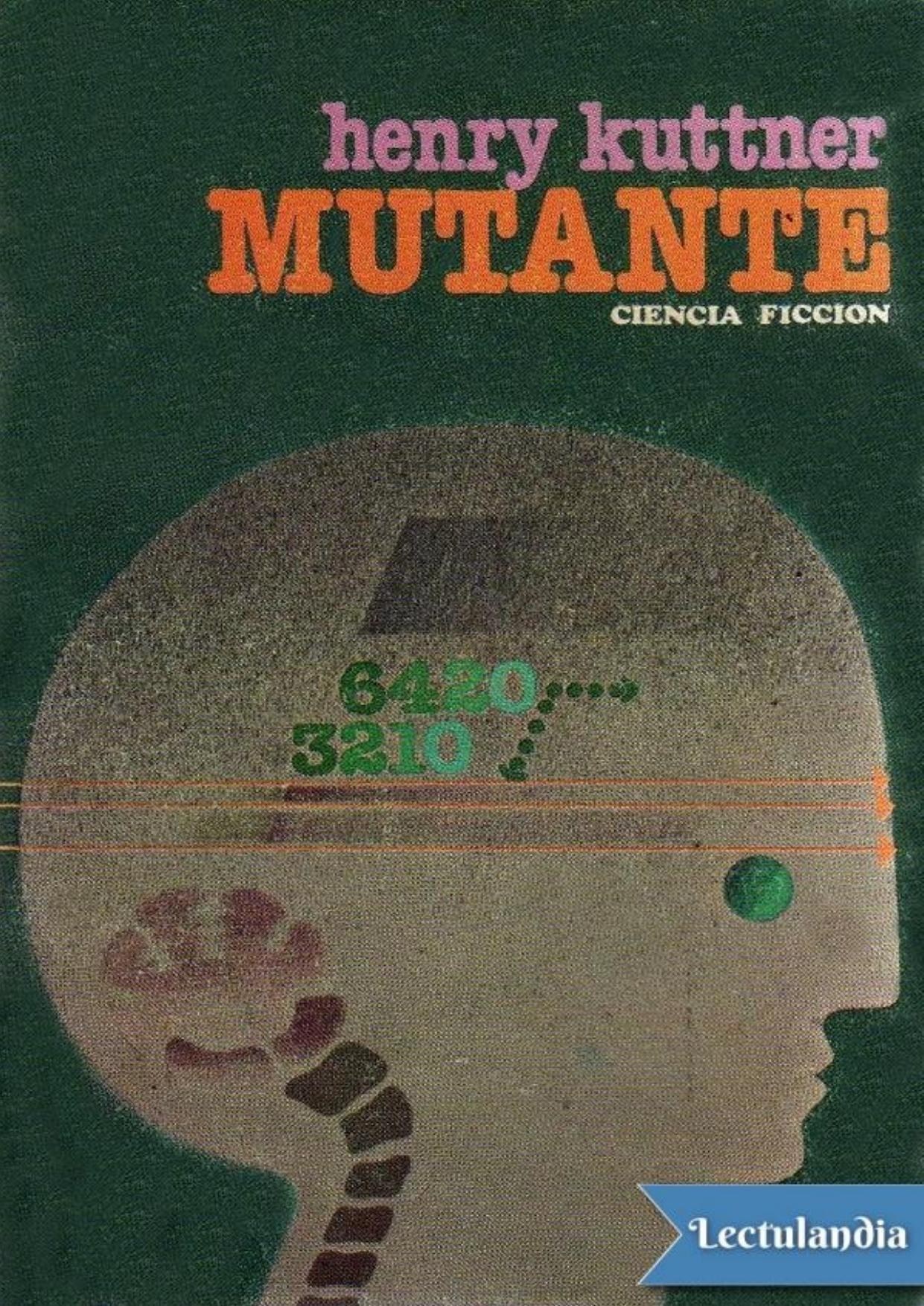 Mutante de Henry Kuttner, portada del libro