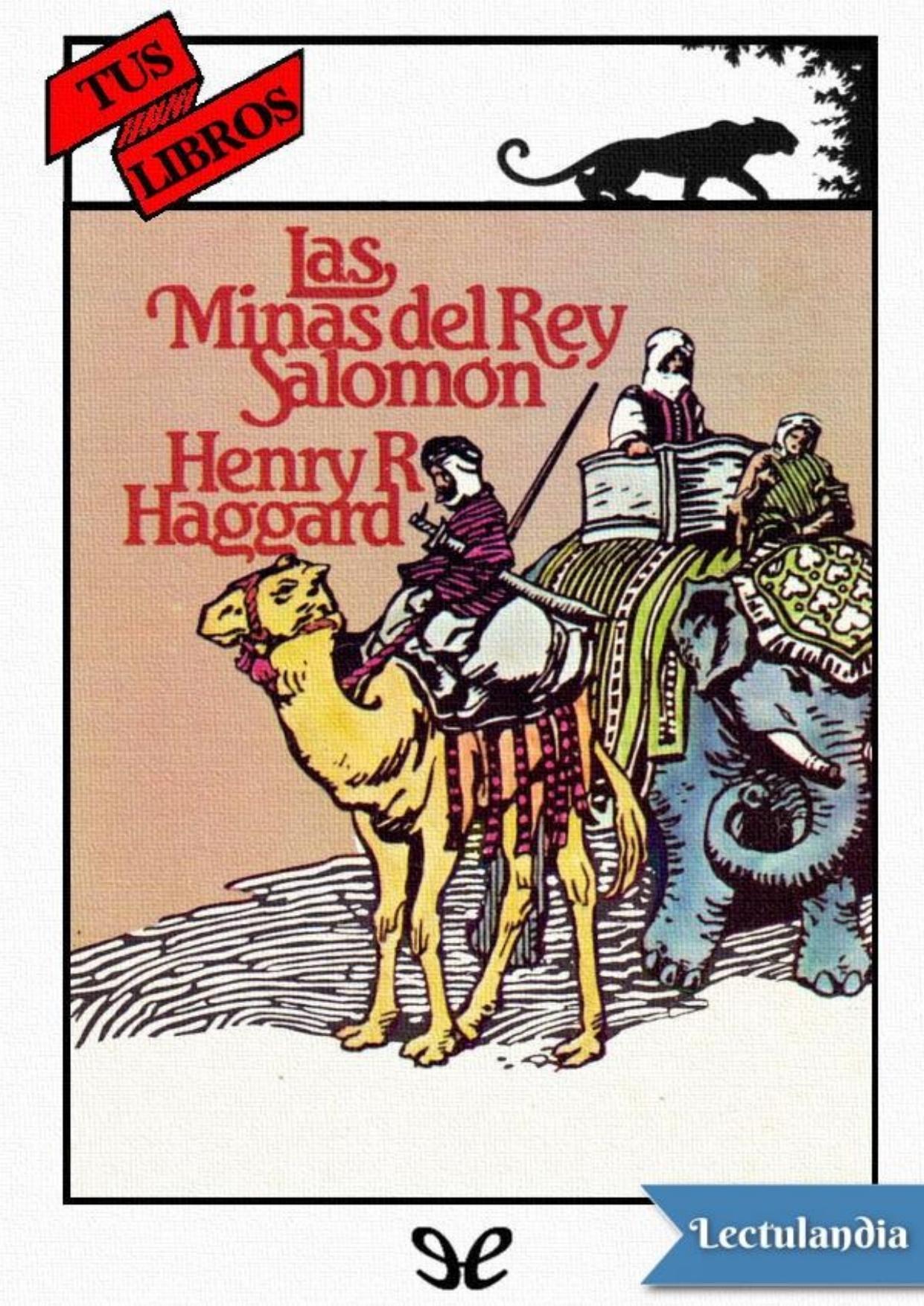 Las minas del rey Salomón (Ilustrado) de Henry Rider Haggard, portada del libro