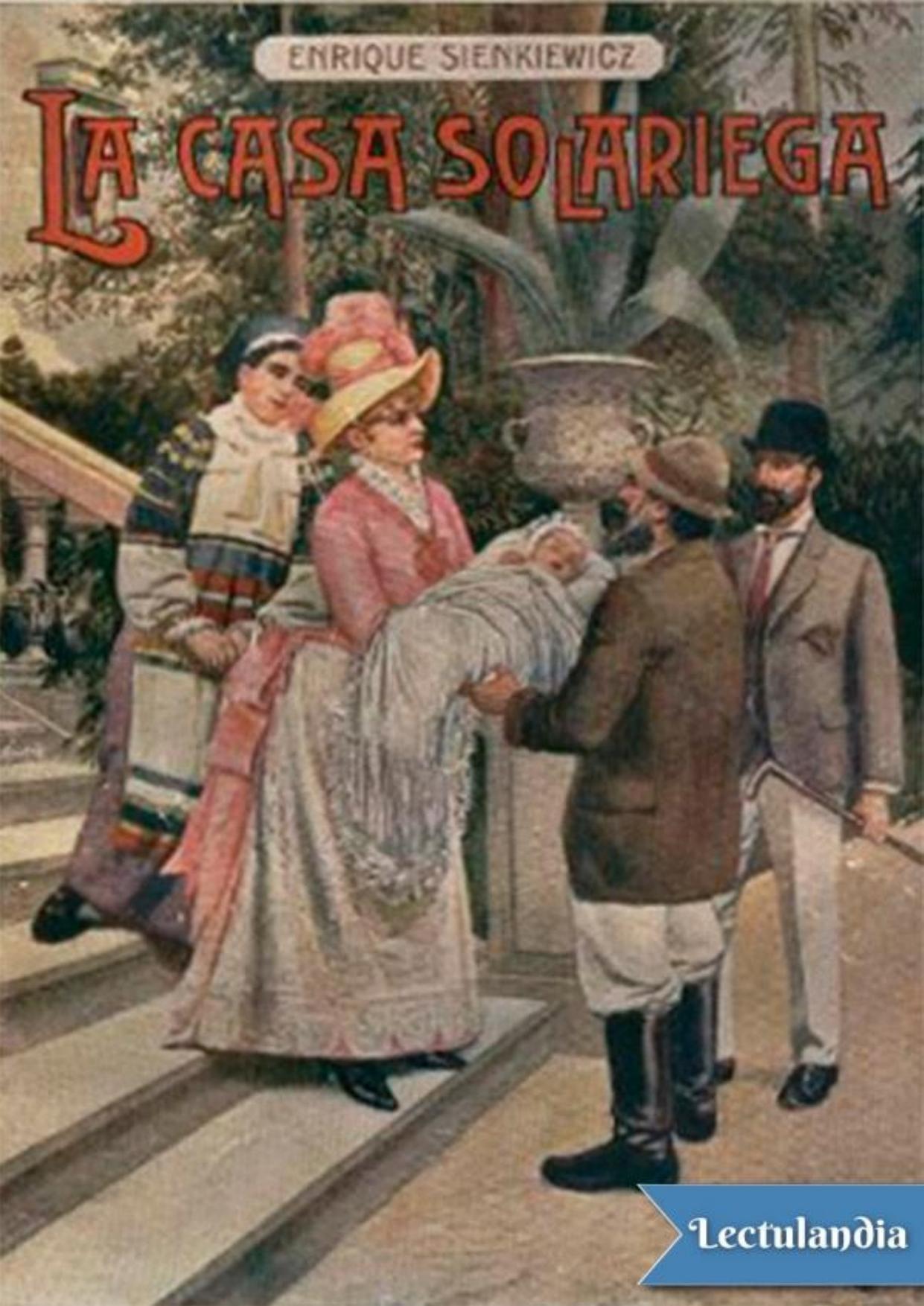 La casa solariega de Henryk Sienkiewicz, portada del libro