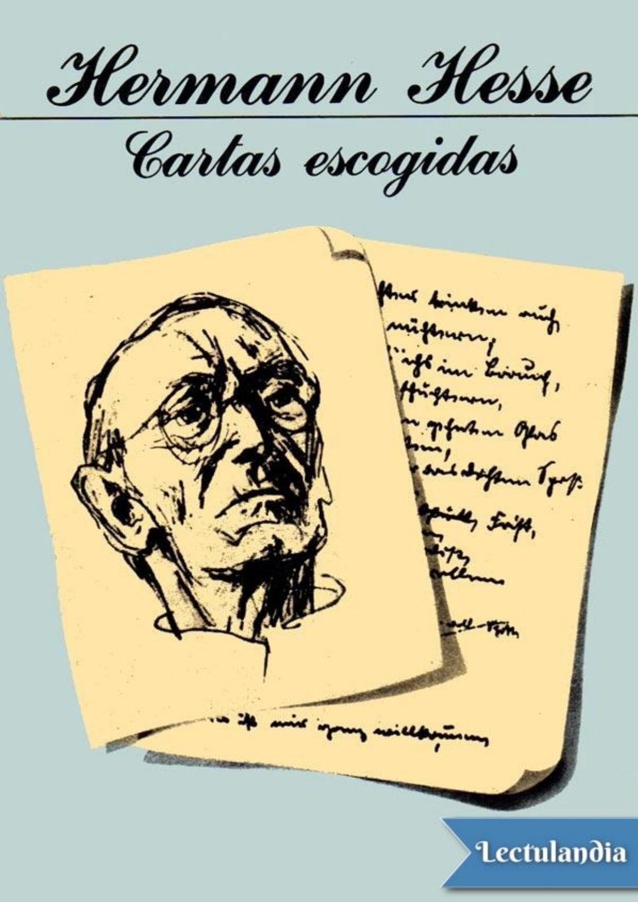Cartas escogidas de Hermann Hesse, portada del libro