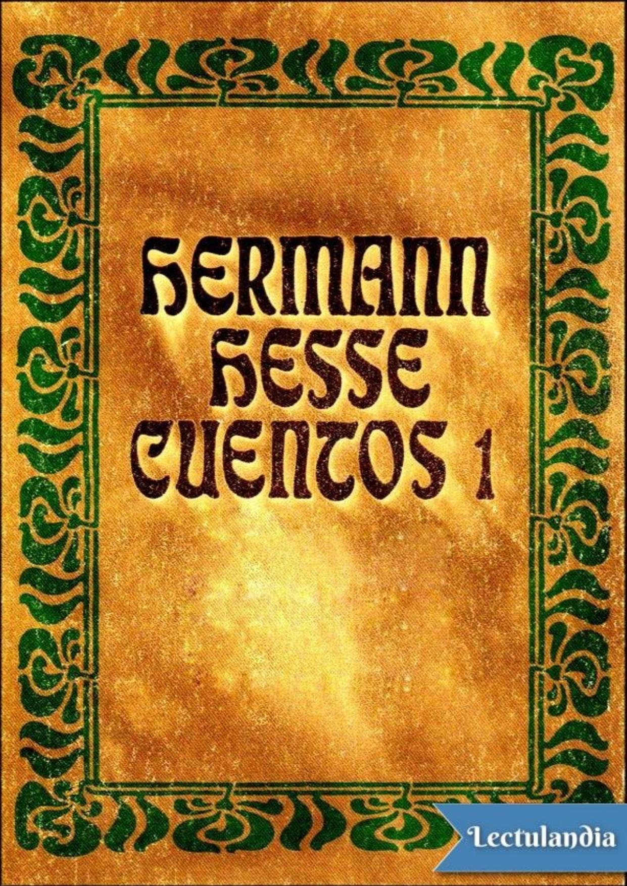 Cuentos, 1 de Hermann Hesse, portada del libro