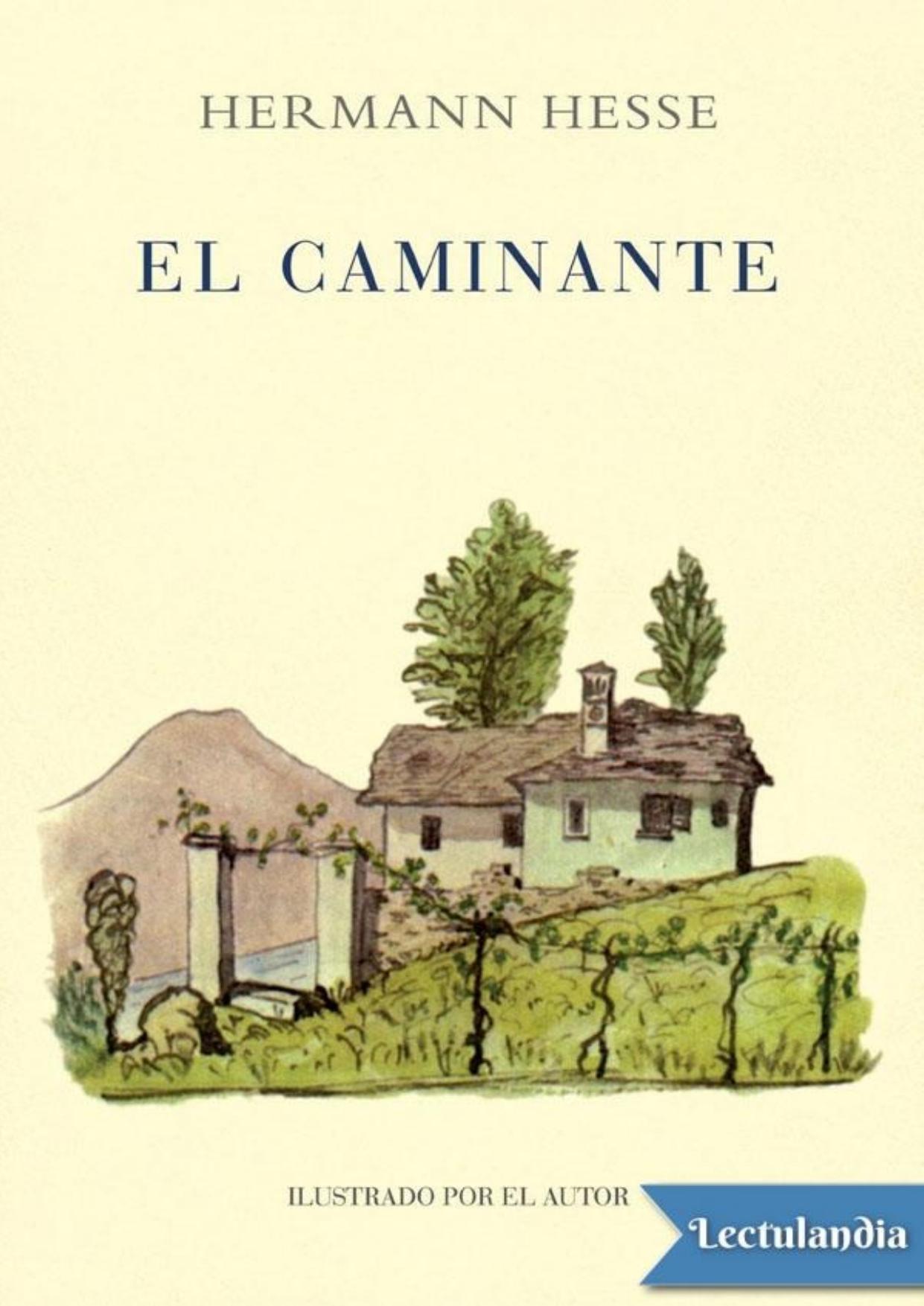 El caminante de Hermann Hesse, portada del libro