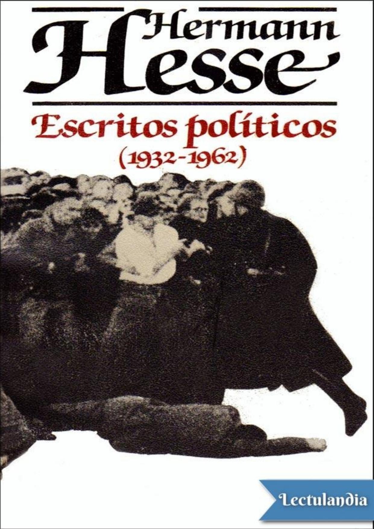 Escritos políticos, 1932-1962 de Hermann Hesse, portada del libro