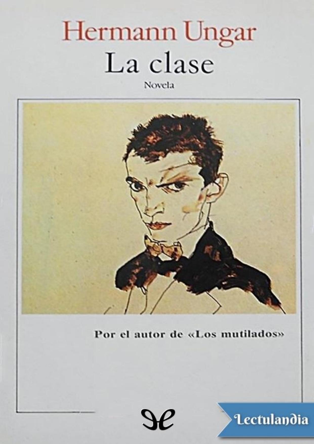 La clase de Hermann Ungar, portada del libro