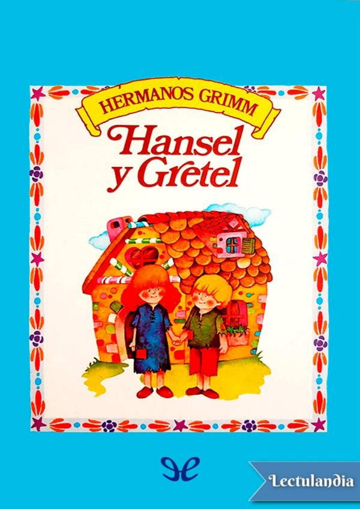 Hansel y Gretel de Hermanos Grimm, portada del libro