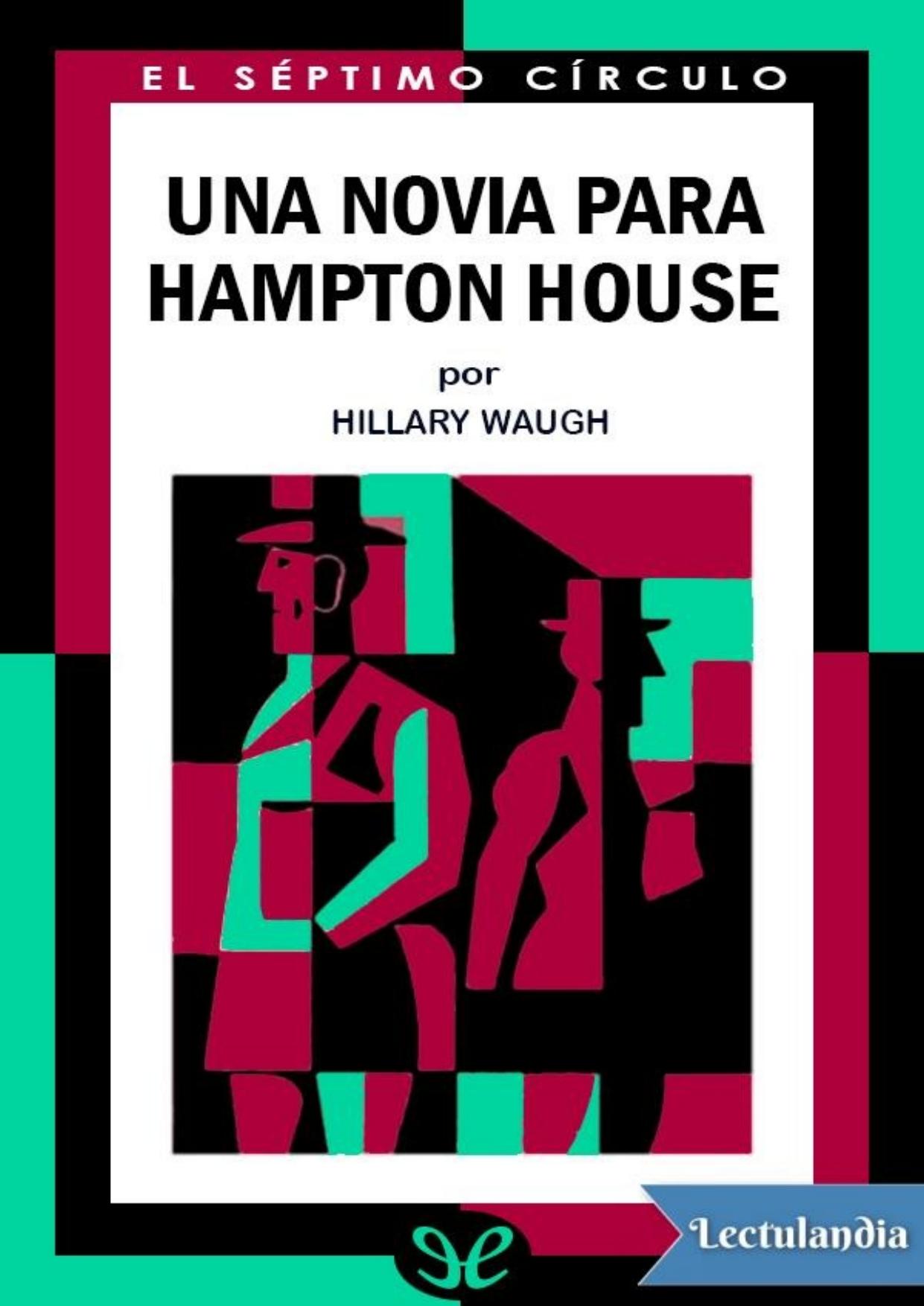 Una novia para Hampton House de Hillary Waugh, portada del libro