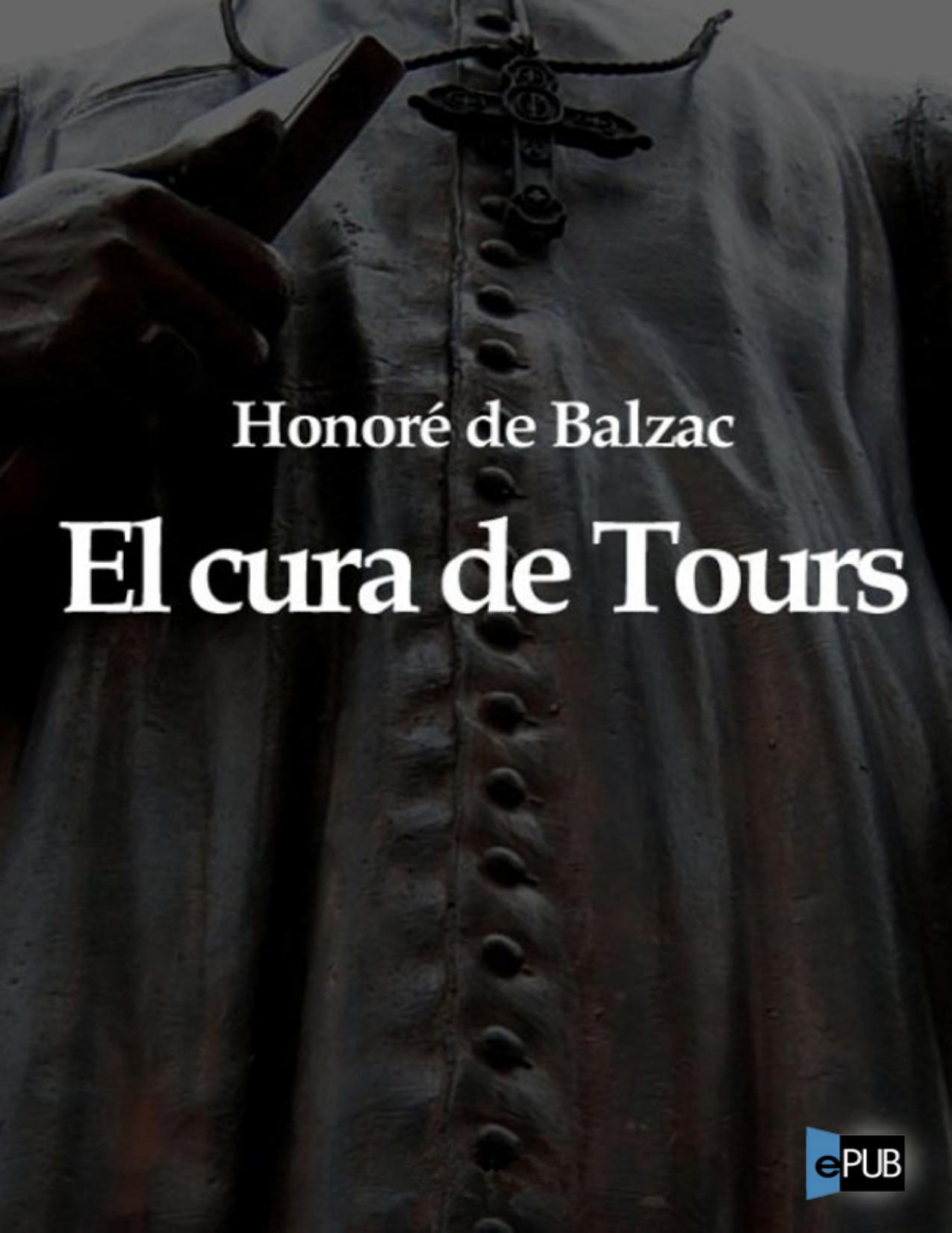 El cura de Tours de Honoré de Balzac, portada del libro