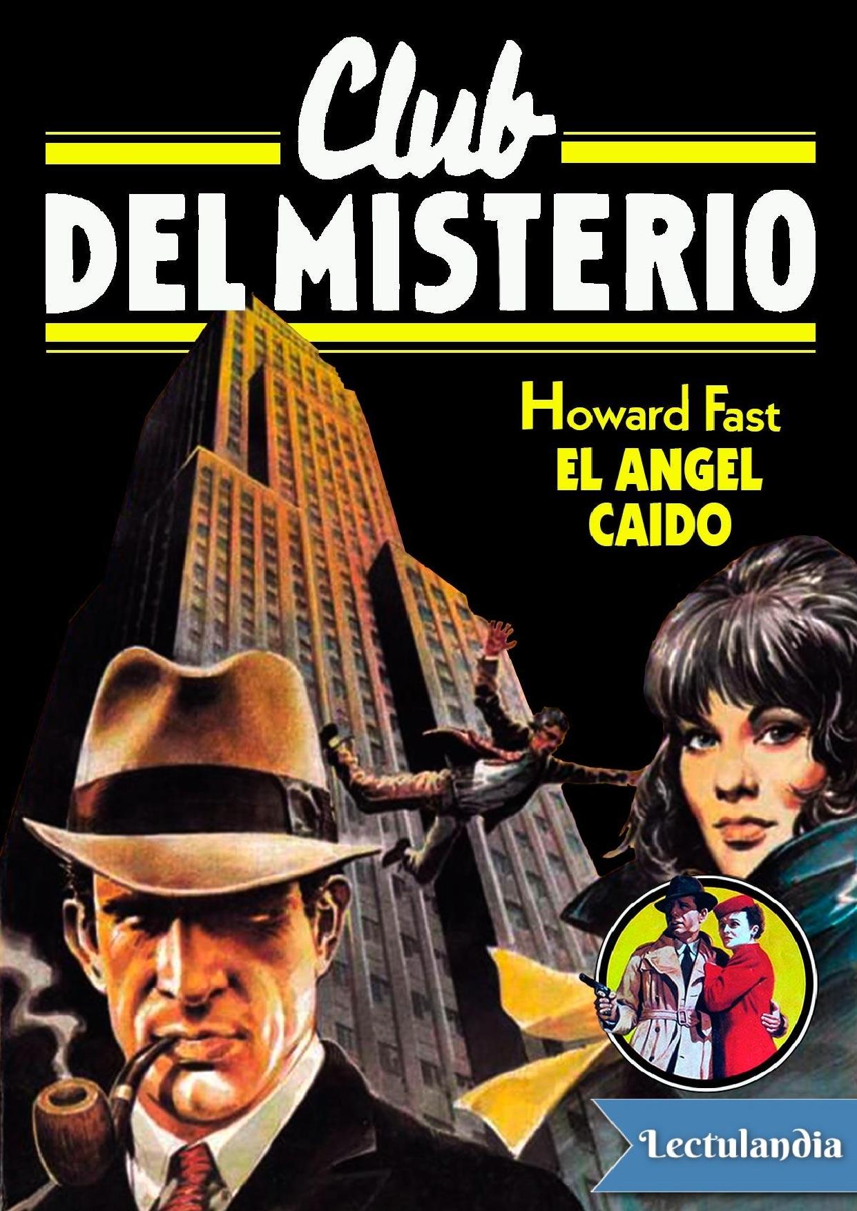 El ángel caído de Howard Fast, portada del libro