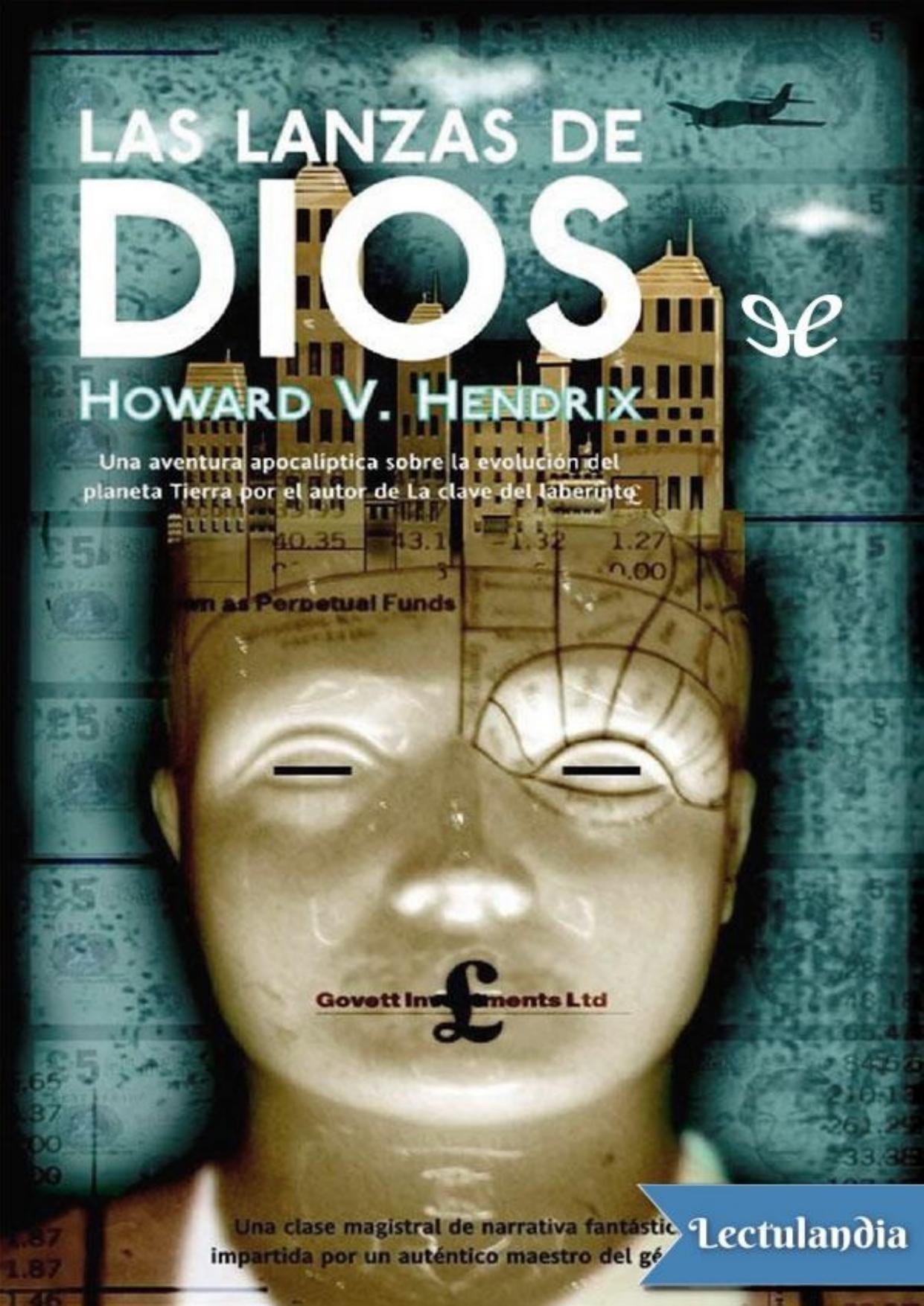 Las lanzas de Dios de Howard V. Hendrix, portada del libro
