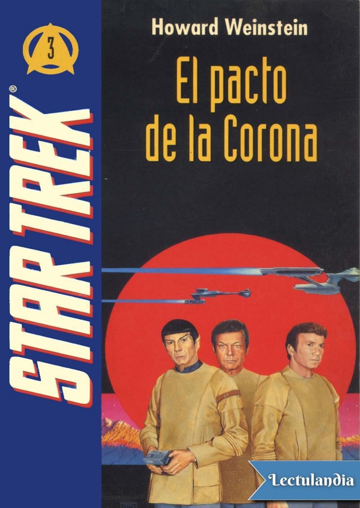 El pacto de la corona de Howard Weinstein, portada del libro