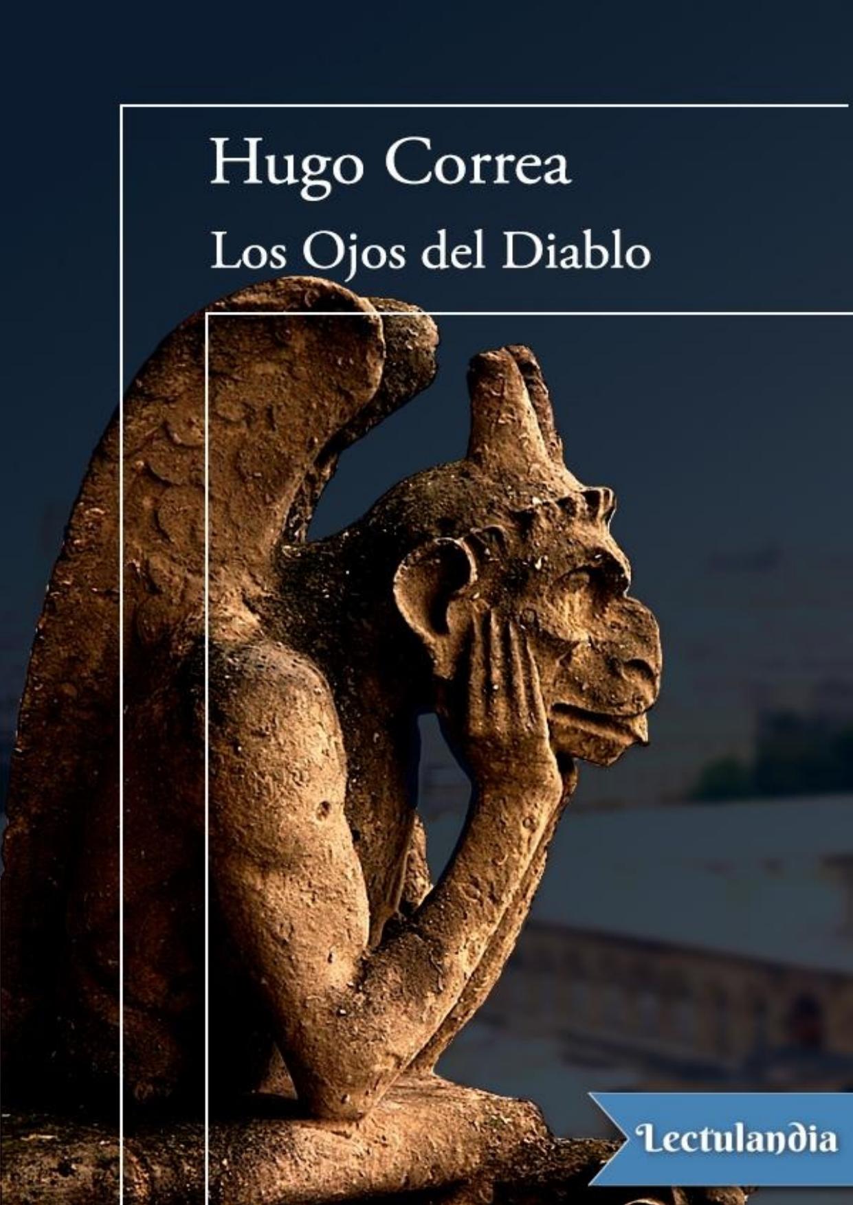 Los Ojos del Diablo de Hugo Correa, portada del libro