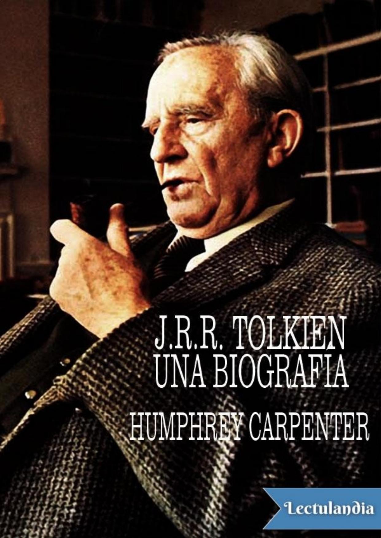 J. R. R. Tolkien de Humphrey Carpenter, portada del libro