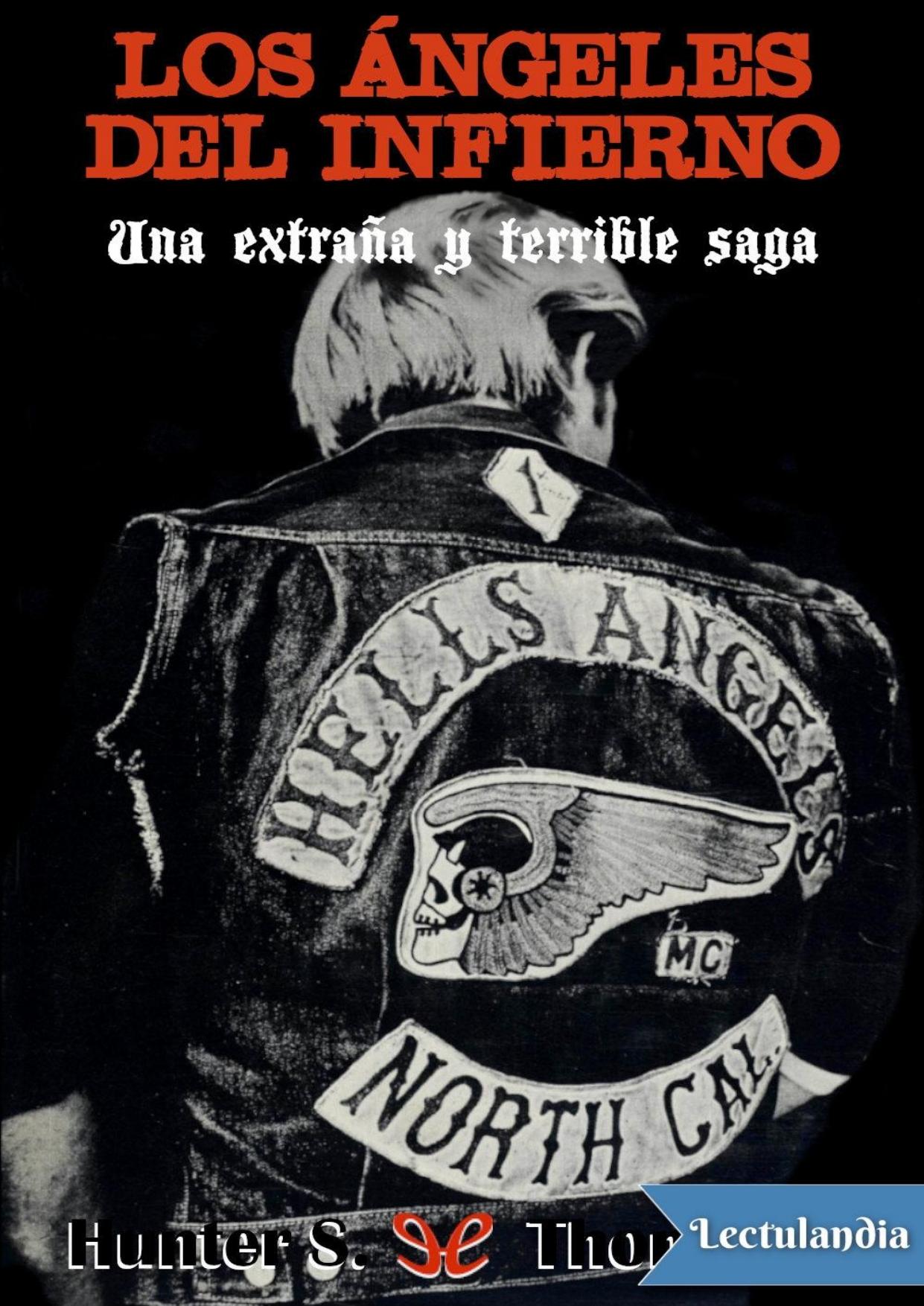 Los Ángeles del Infierno de Hunter S. Thompson, portada del libro