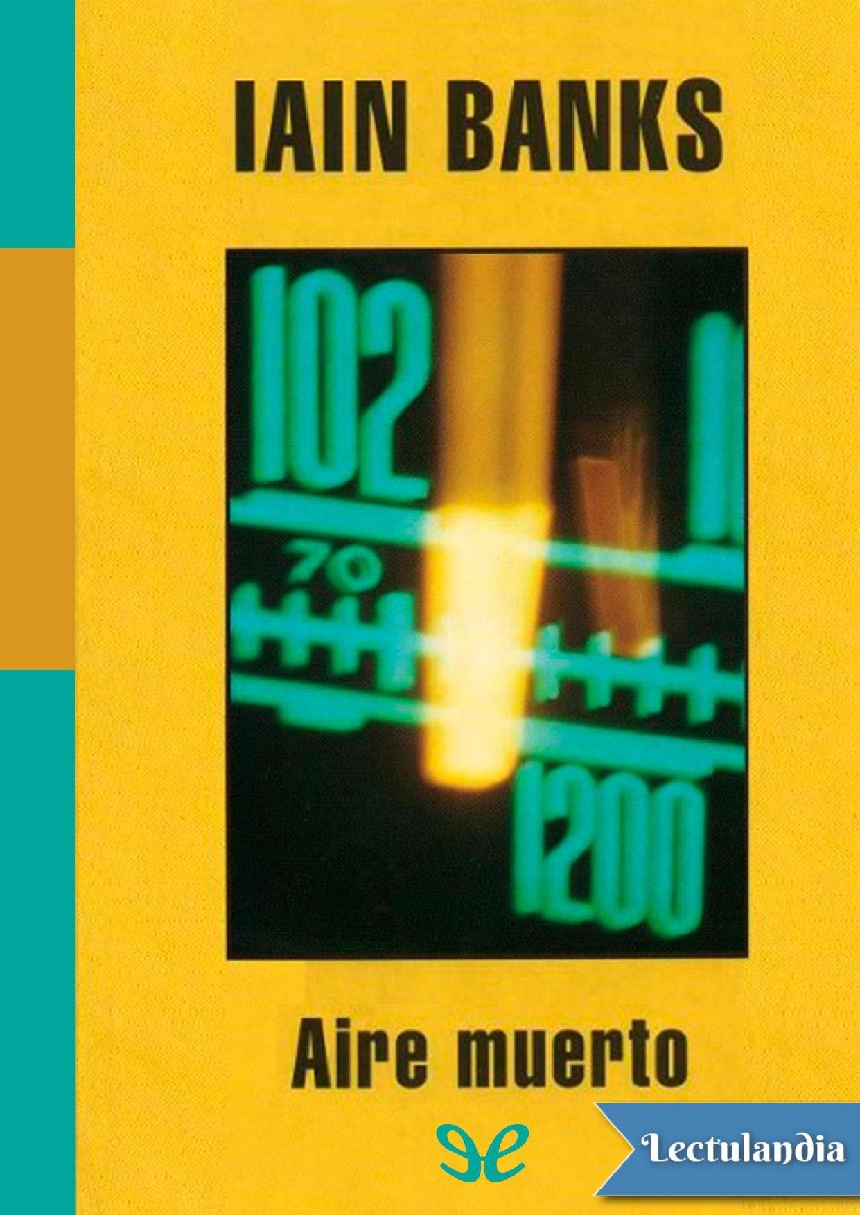 Aire muerto de Iain M. Banks, portada del libro