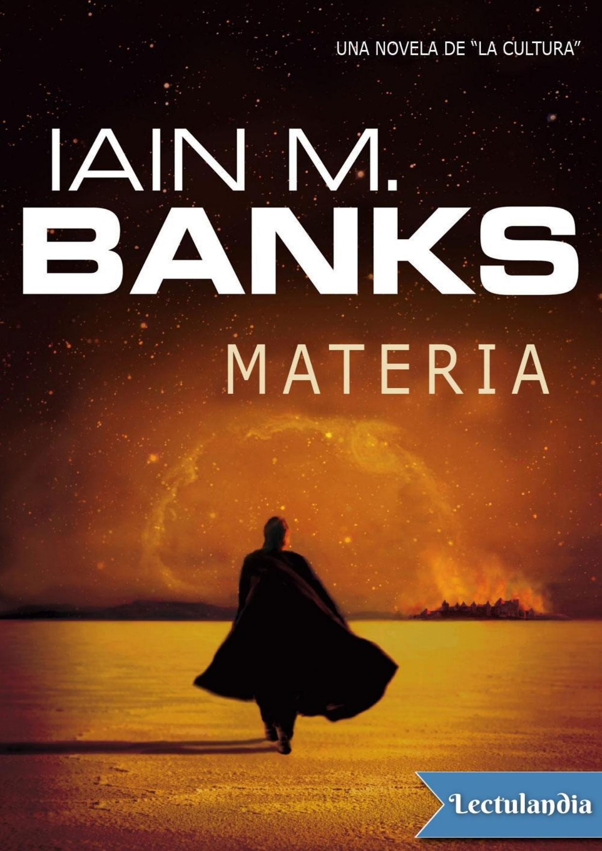 Materia de Iain M. Banks, portada del libro