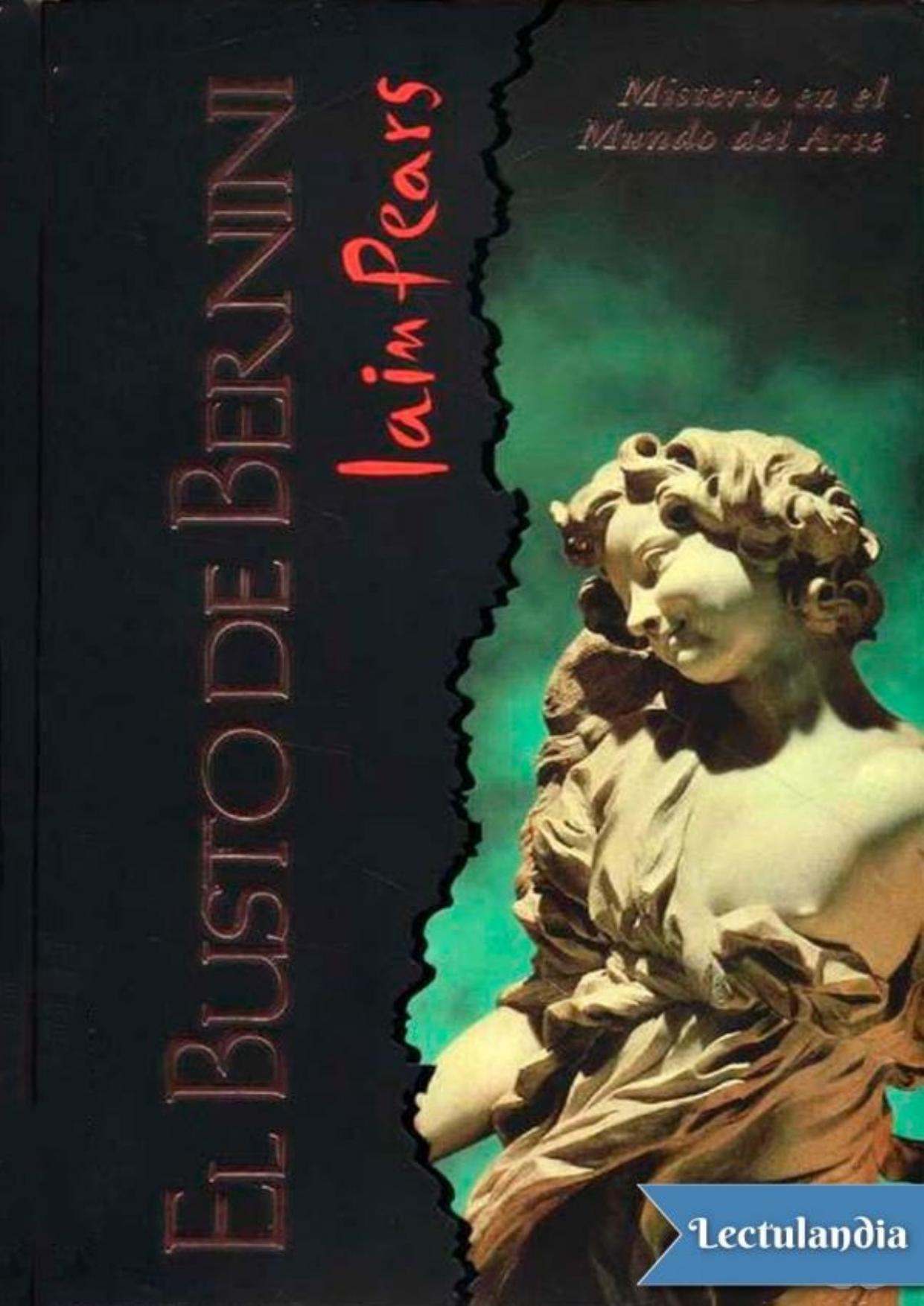 El busto de Bernini de Iain Pears, portada del libro