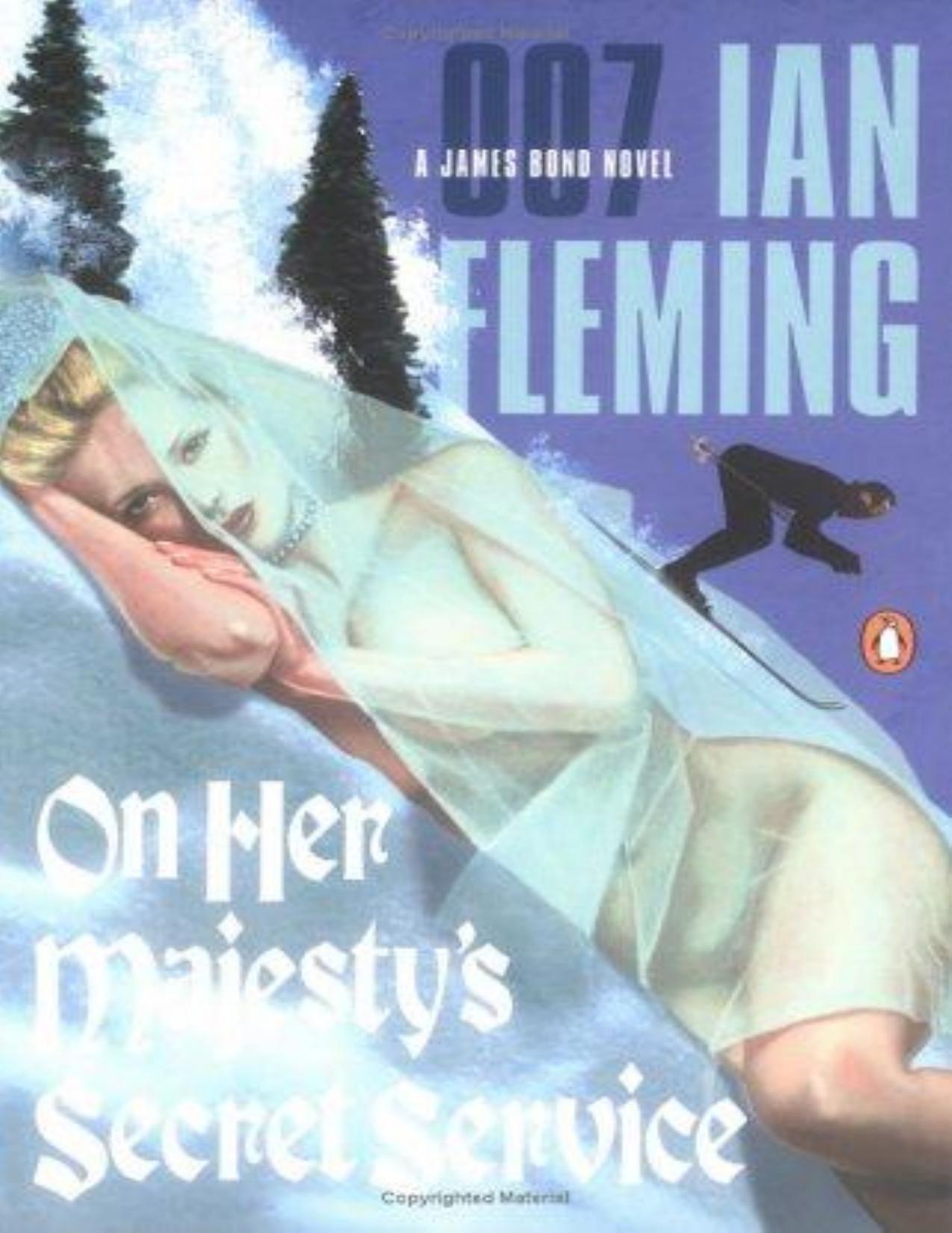 Al servicio secreto de su majestad de Ian Fleming, portada del libro