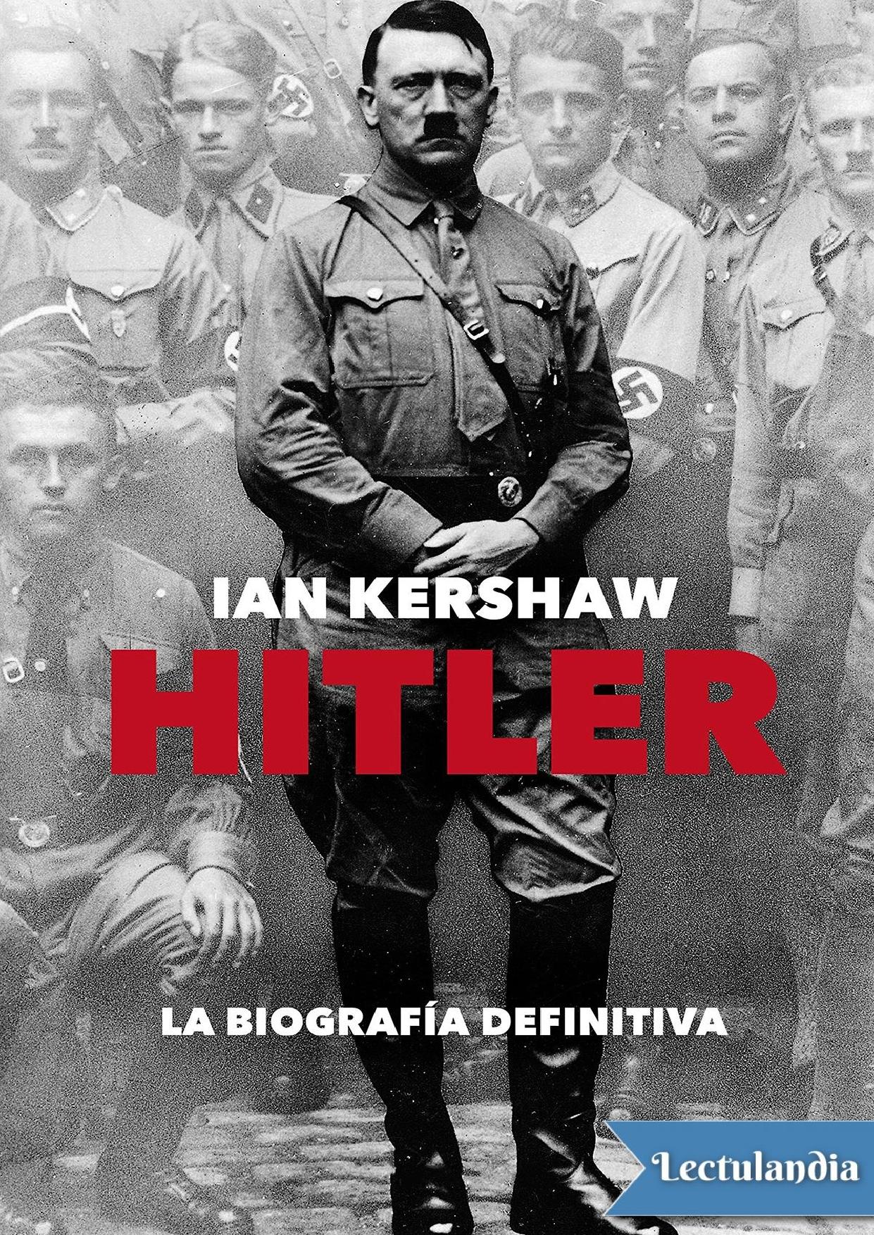 Hitler de Ian Kershaw, portada del libro