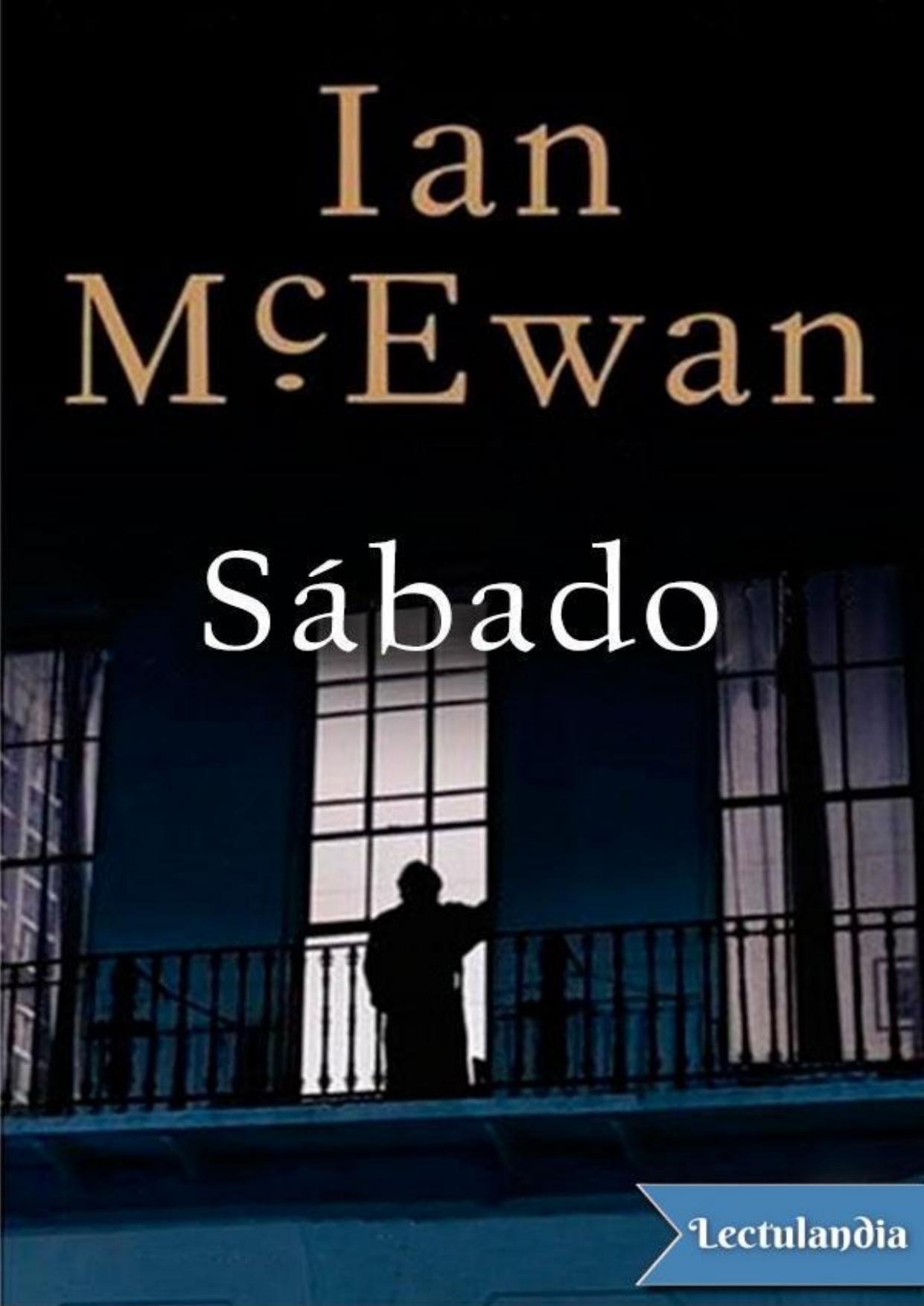 Sábado de Ian McEwan, portada del libro