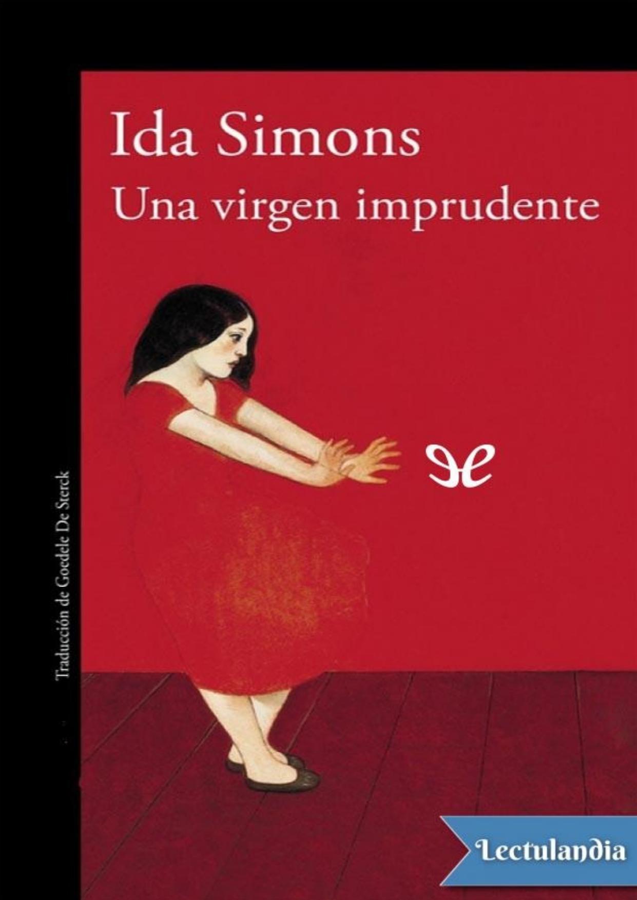 Una virgen imprudente de Ida Simons, portada del libro