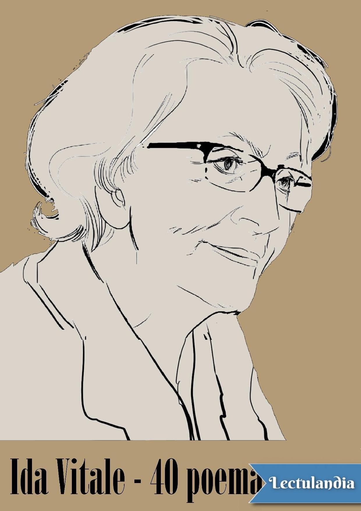 40 poemas de Ida Vitale, portada del libro