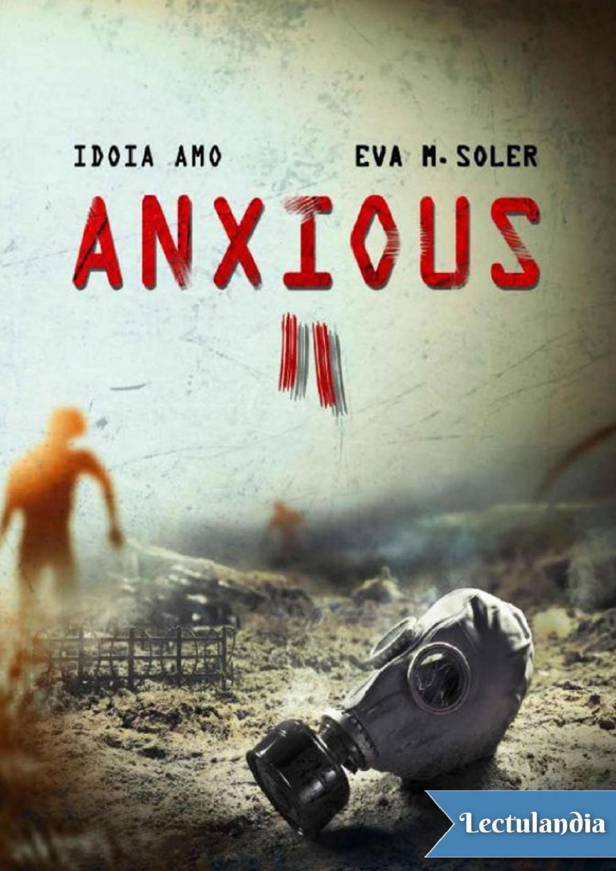 Anxious II de Idoia Amo, portada del libro